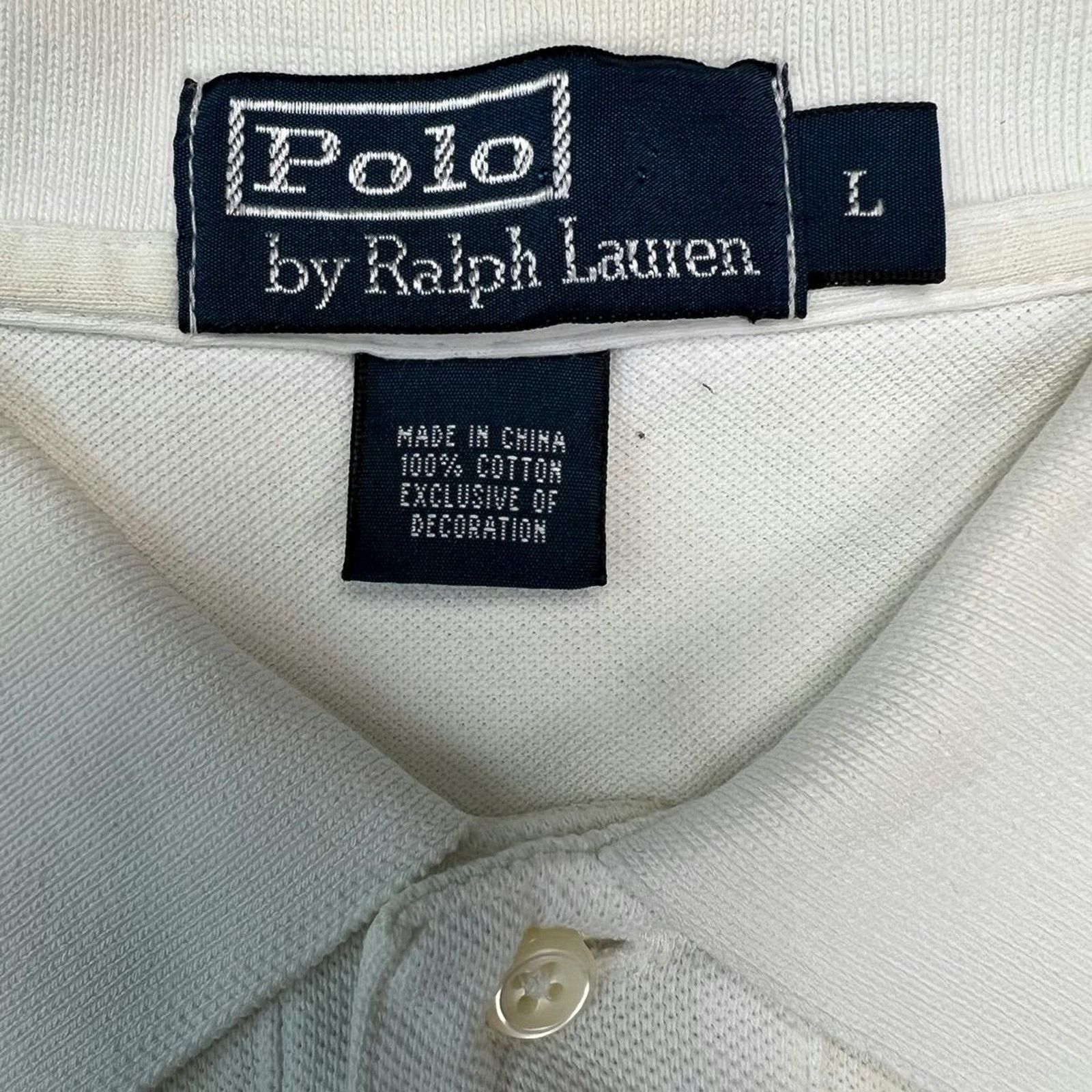 Polo Ralph Lauren × Ralph Lauren × Vintage Vintage 90s Polo Ralph Lauren Shirt Large Pony Casual Preppy Size US L / EU 52-54 / 3 - 5 Thumbnail