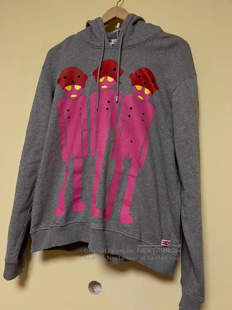 Walter Van Beirendonck Alien Print Hoodie