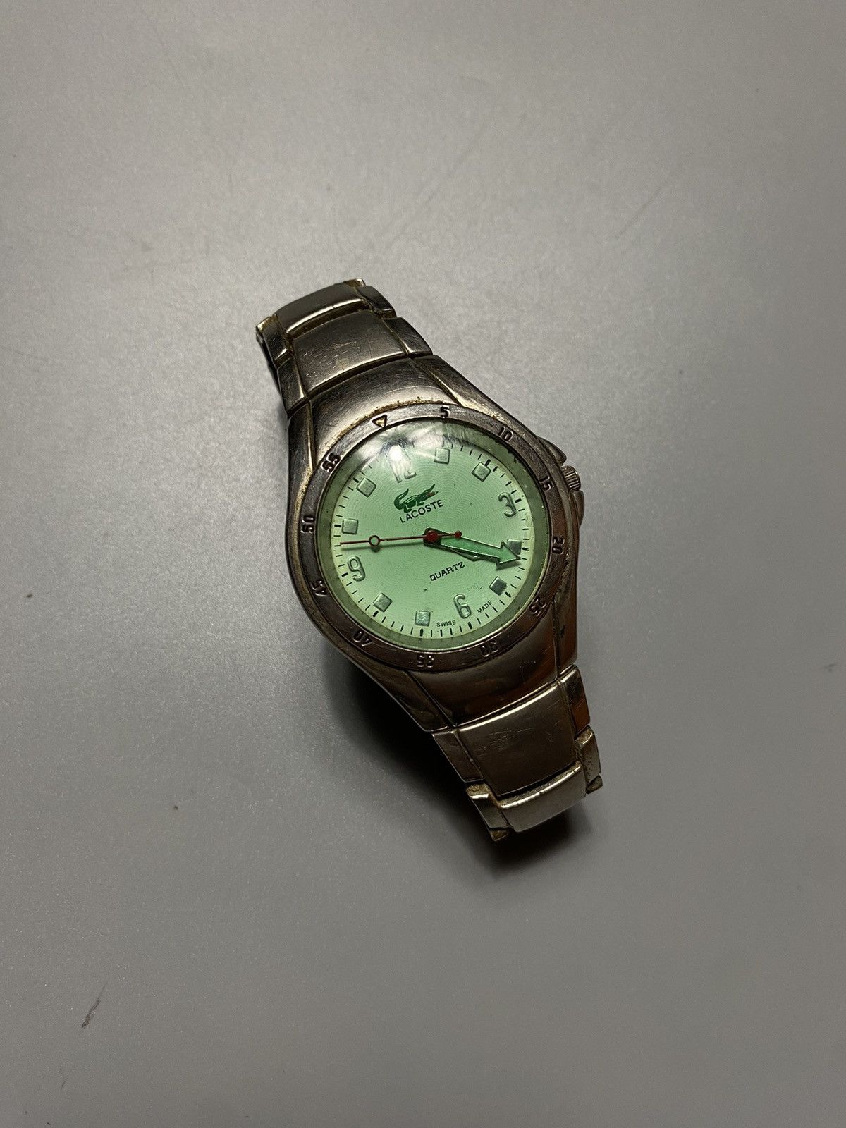 Lacoste × Vintage 🔥 Lacoste VTG metal watch y2k Size ONE SIZE - 1 Thumbnail
