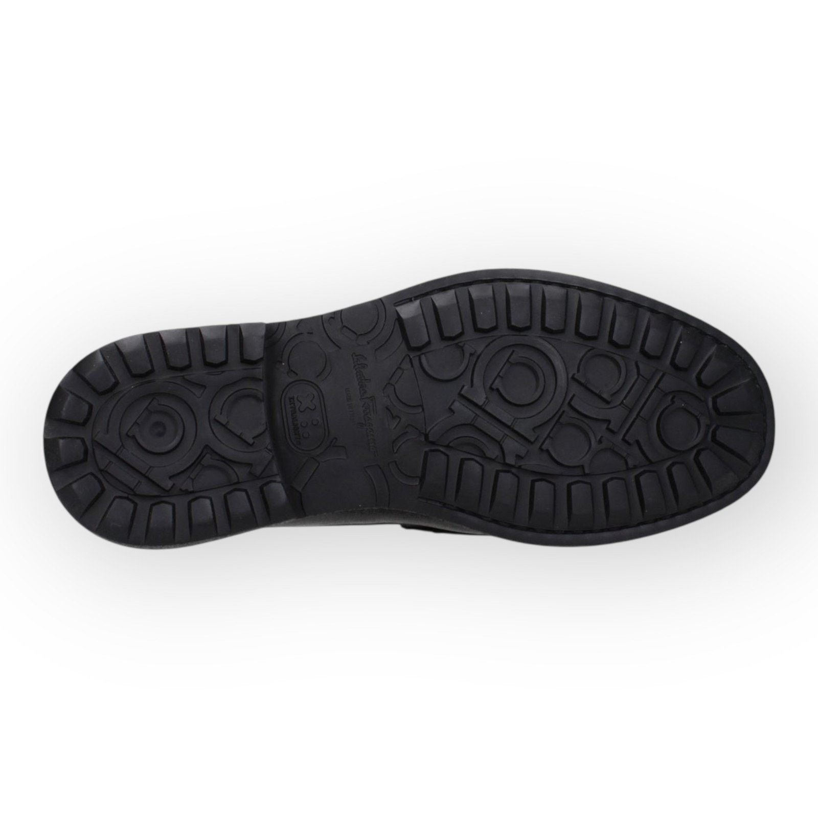 Salvatore Ferragamo Ferragamo Men's Leather Penny Loafers in black UK10.5 Size US 11.5 / EU 44-45 - 9 Thumbnail