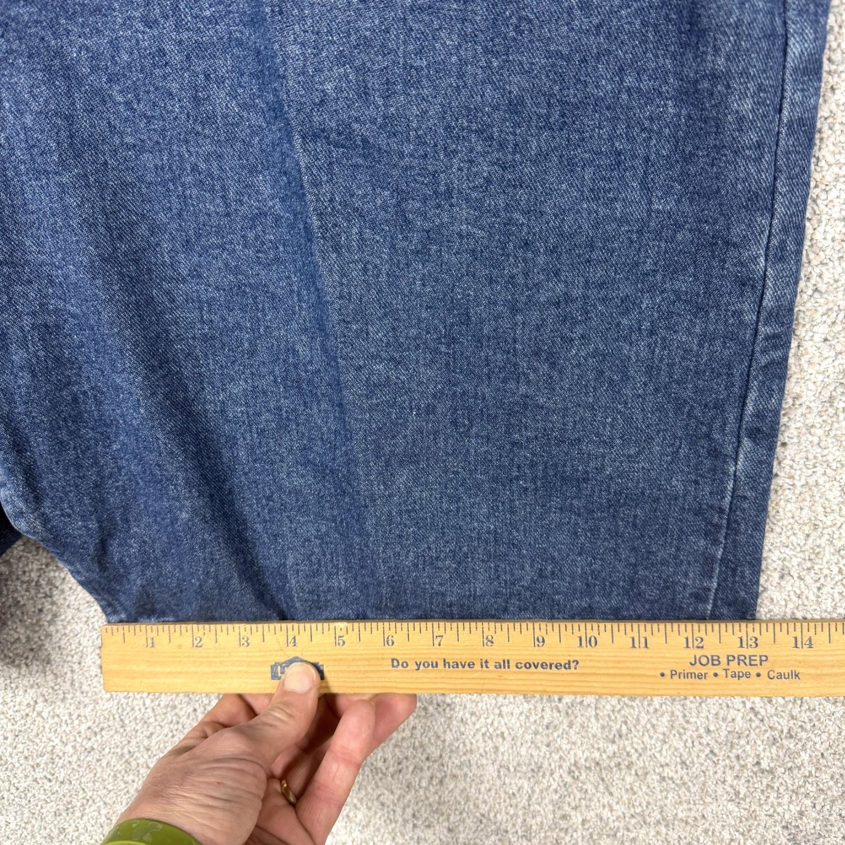 Wrangler Wrangler Bermuda Shorts Mens 41x9 Relaxed Fit Blue Mid Wash Denim Casual Size US 41 - 4 Thumbnail