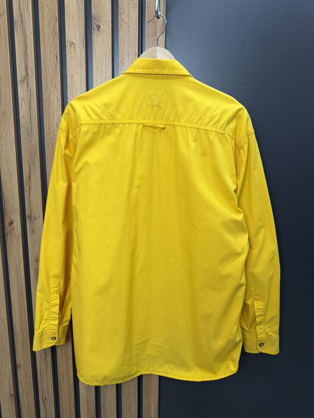 Levi's Vintage Clothing Vintage Levis Yellow Zip Up Jacket Shirt Mens Size L Size US L / EU 52-54 / 3 - 12 Thumbnail