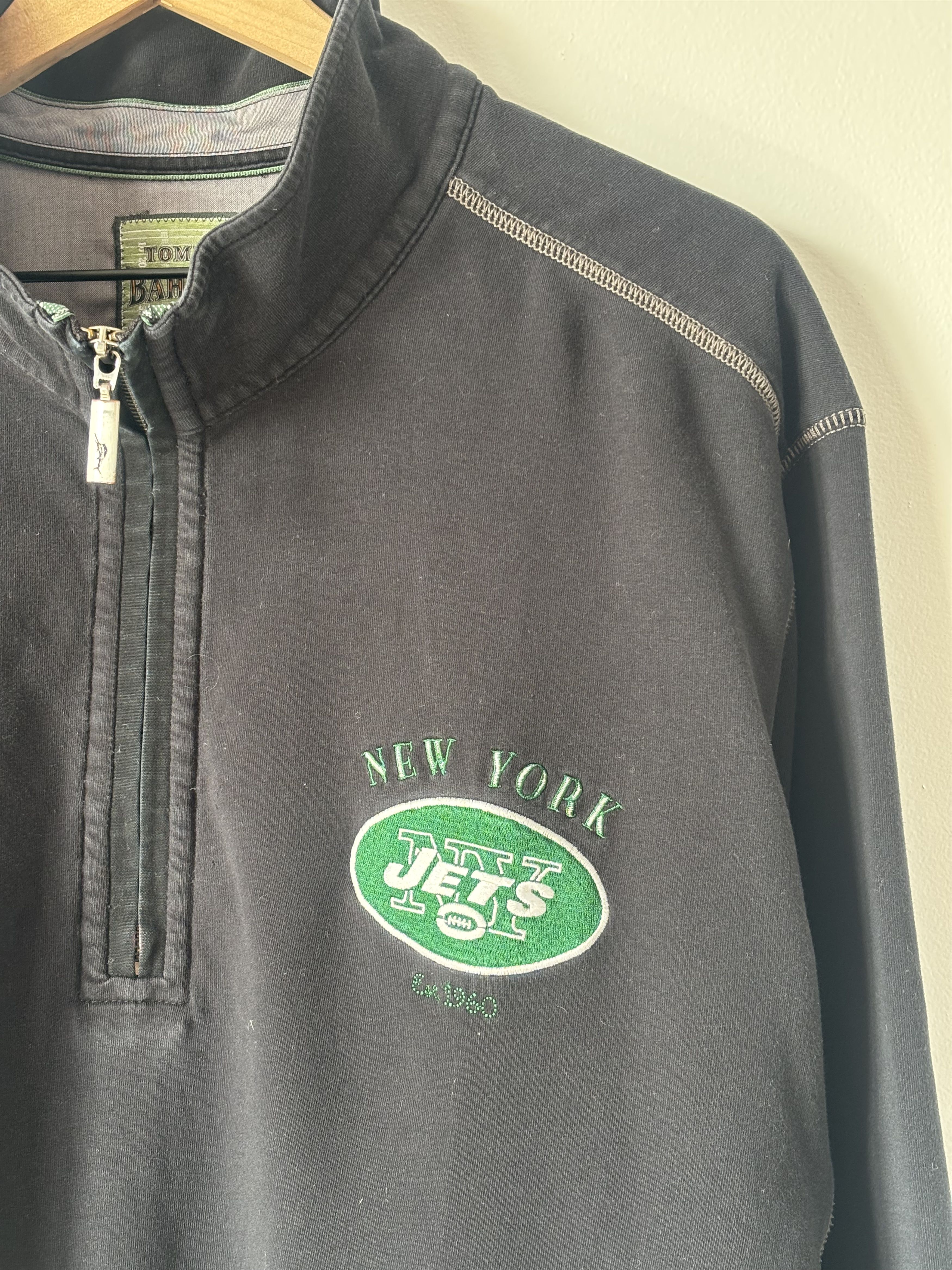 NFL NFL Men's Black and Grey Sweatshirt Size US XXL / EU 58 / 5 - 2 Thumbnail