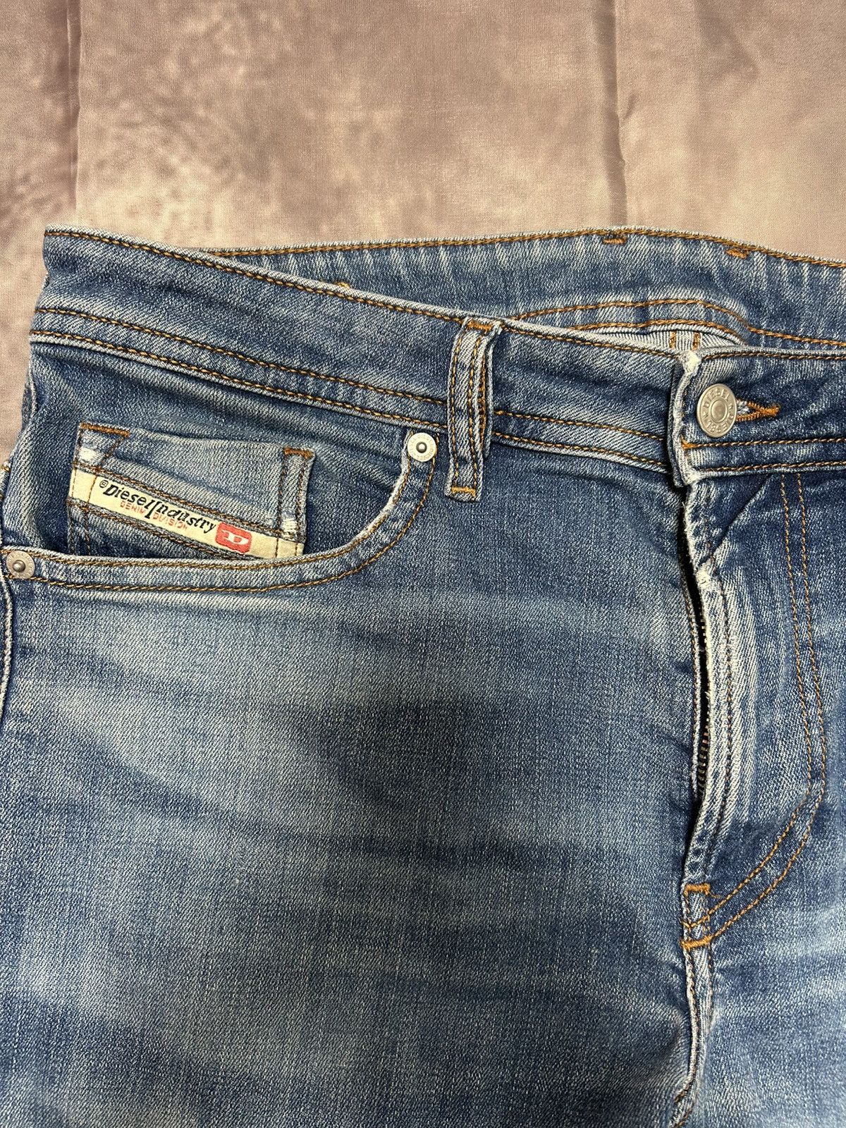 Diesel Men's Jeans Diesel Stretch Thommer Slim Blue Size: 32/32 Size US 32 / EU 48 - 2 Thumbnail