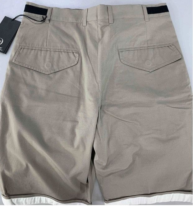McQ Alexander McQueen Alexander McQueen McQ contrast taupe walking shorts S NEW Size US 32 / EU 48 - 6 Thumbnail