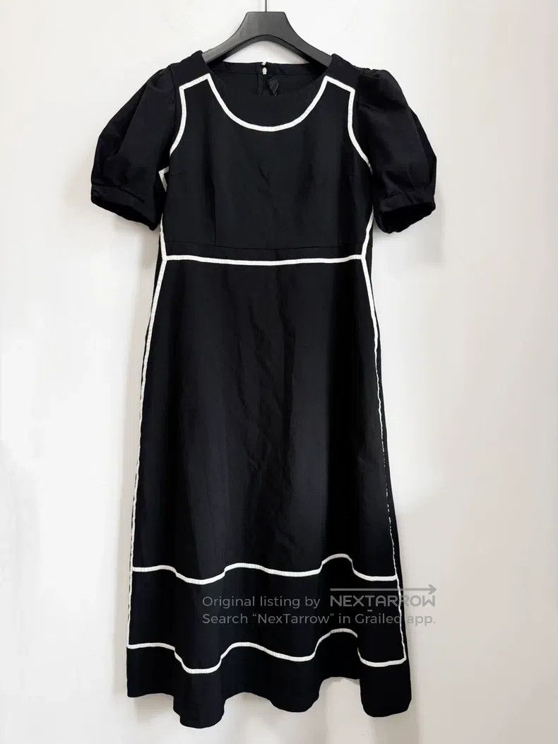 Comme des Garcons Comme Des Garcons Puff Sleeve Embroidered Dress Size M / US 6-8 / IT 42-44 - 1 Thumbnail