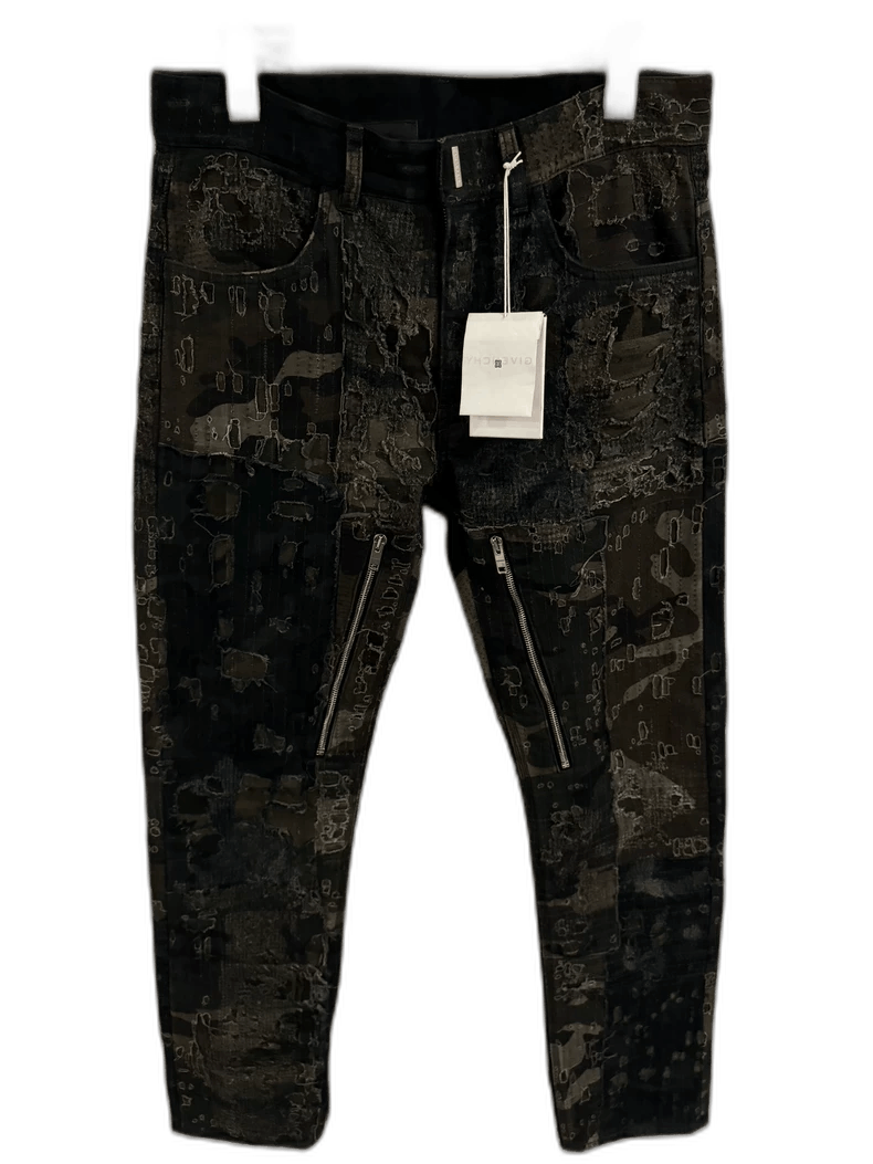 Givenchy × MMW Givenchy Boro Jeans | Grailed