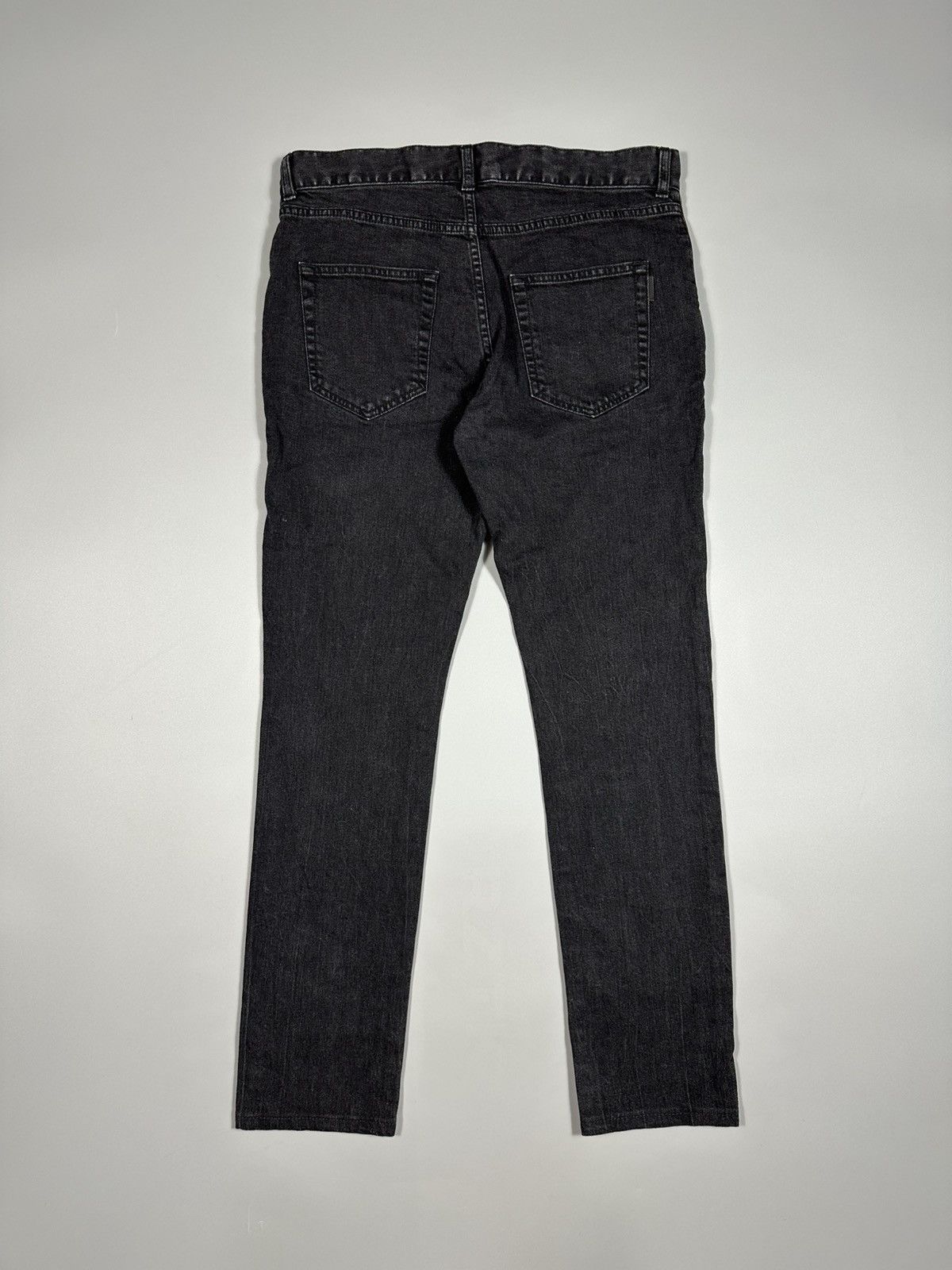 Saint Laurent Paris 2019 Saint Laurent D02 M/SK-LW Distressed Skinny Jeans Size US 31 - 2 Thumbnail