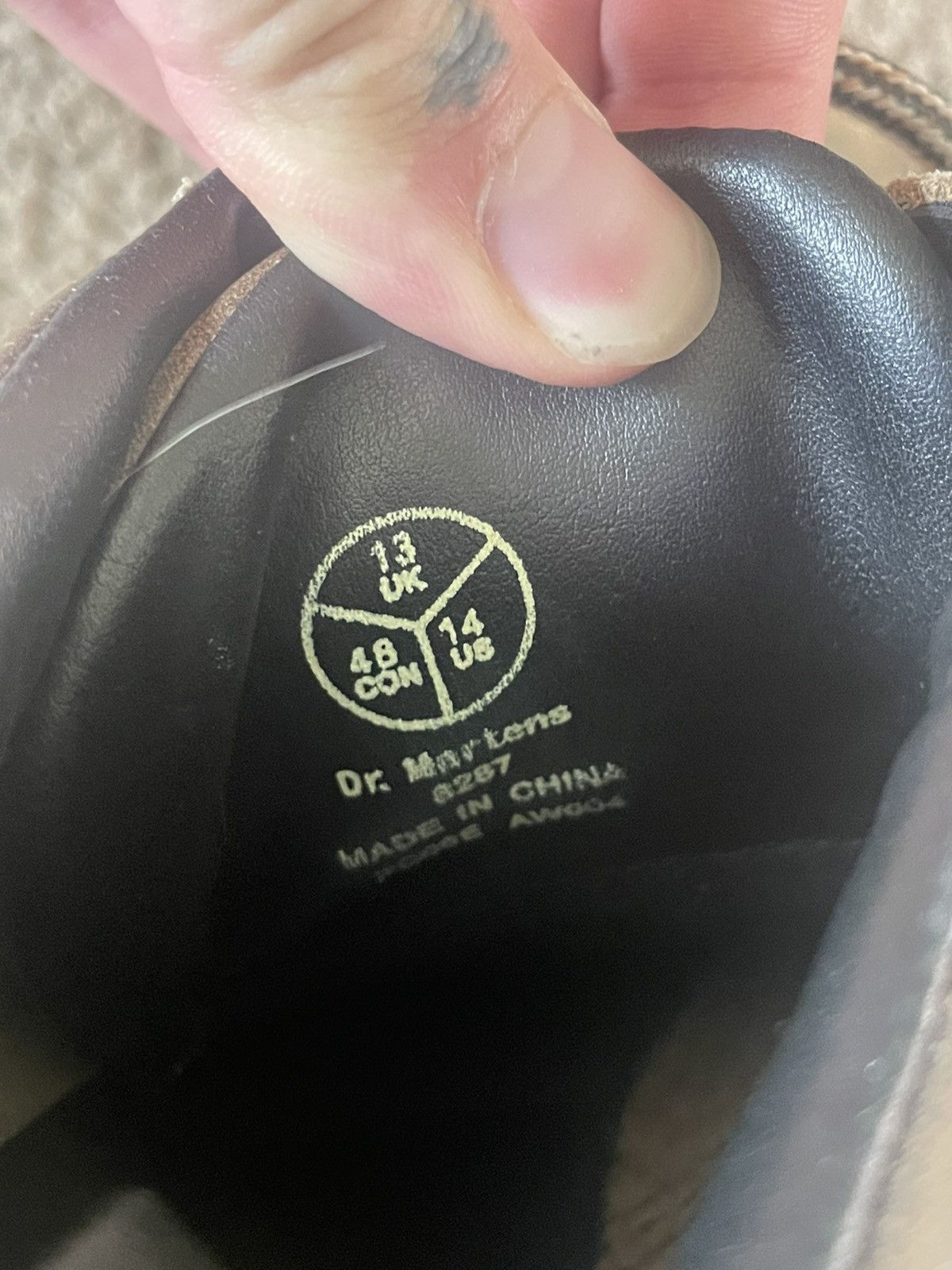 Other Olive doc martens Size US 14 / EU 47 - 5 Thumbnail