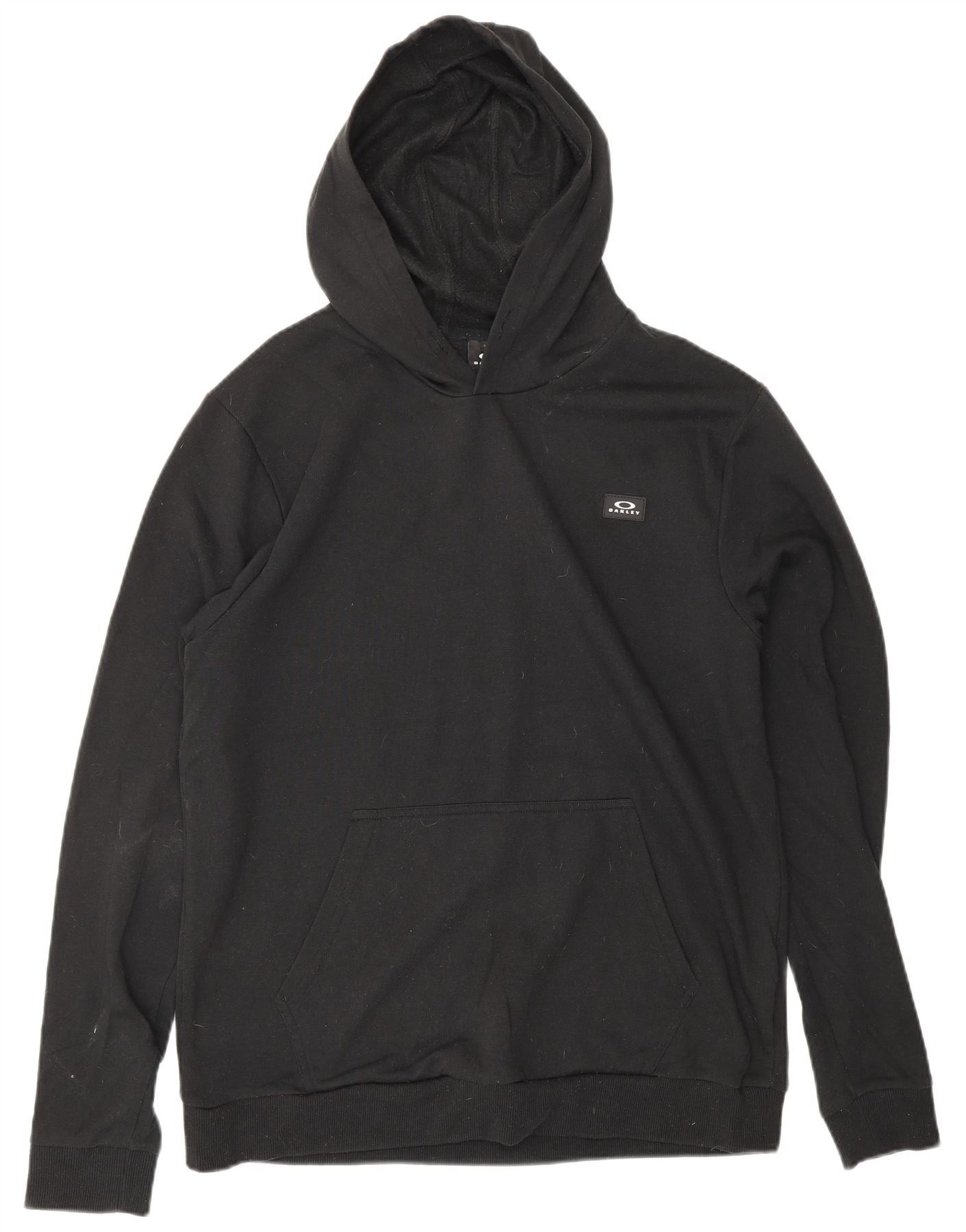 Oakley Mens Regular Fit Hoodie Jumper Medium Black Polyester Size US L / EU 52-54 / 3 - 1 Thumbnail