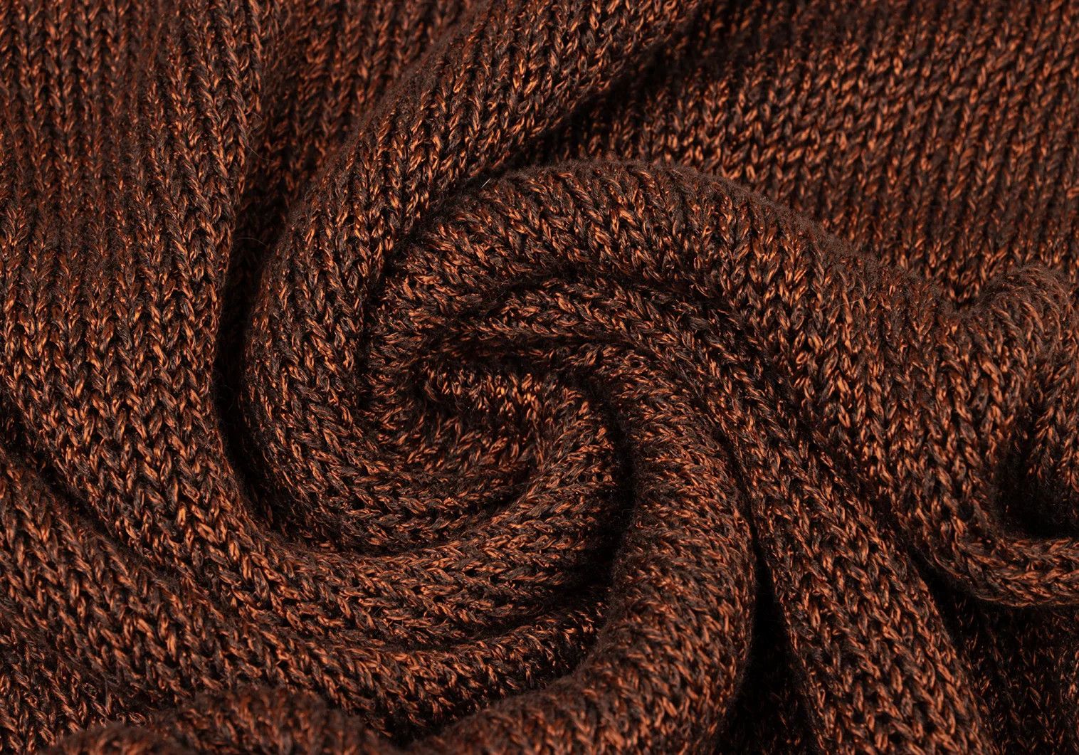 Dries Van Noten Linen Raglan Sleeve Knit Sweater in Orange-Brown Size S Size US S / EU 44-46 / 1 - 12 Thumbnail