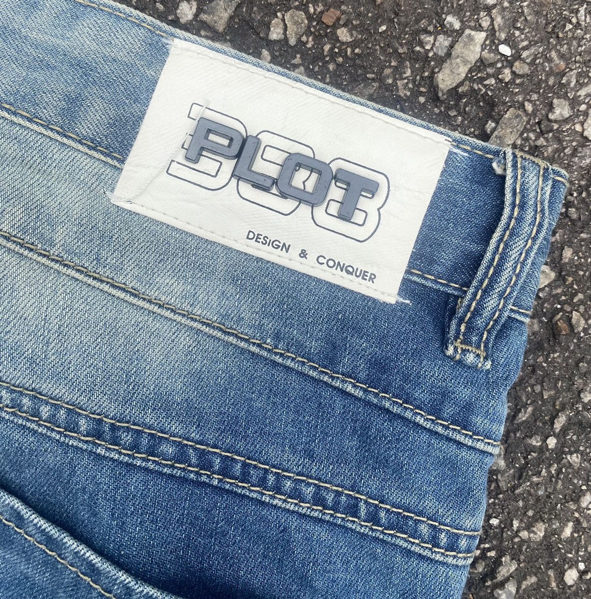 Other Multi Pocket Pants Biker Jeans Plot Denim Size US 32 / EU 48 - 7 Thumbnail