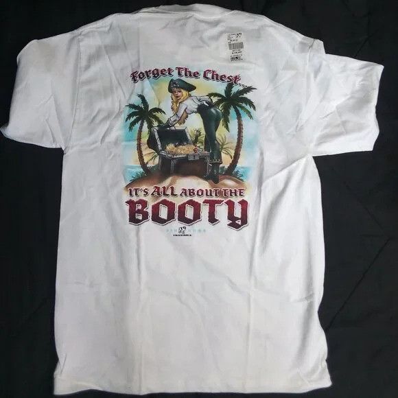 Big Dogs NWT Vintage Big Dogs All About The Booty T-Shirt Size US M / EU 48-50 / 2 - 5 Thumbnail