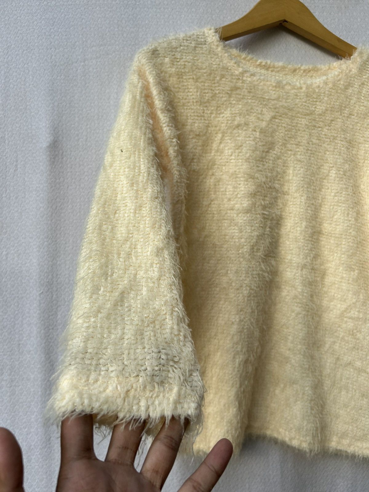 Japanese Brand × Other Mohair Fuzzy Grunge Knit Avantgarde Styled Size US M / EU 48-50 / 2 - 5 Thumbnail