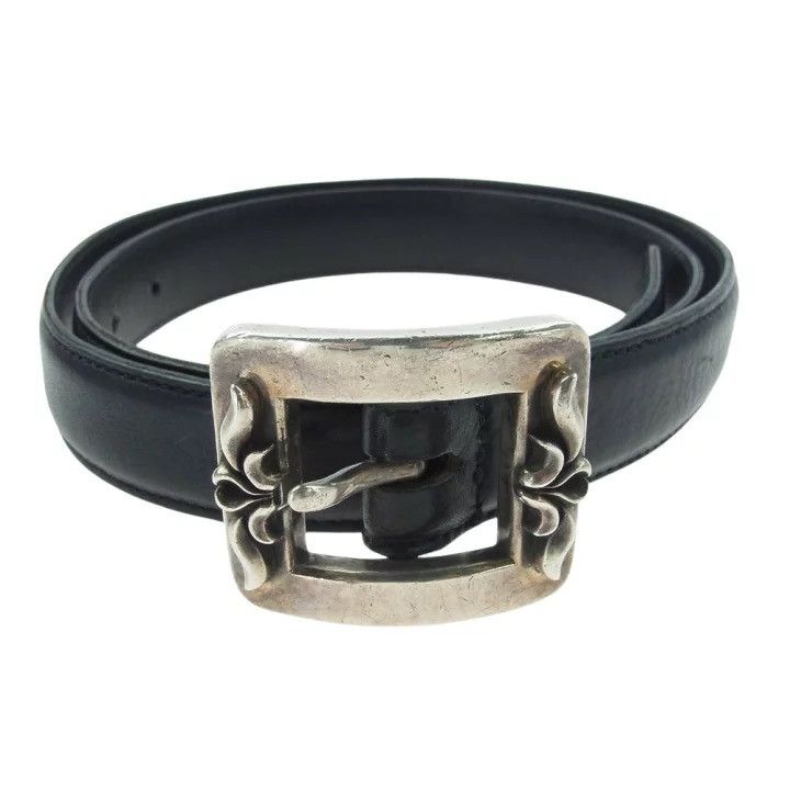 Chrome Hearts Chrome Hearts OTJ 1.0 Inch Leather Belt Size ONE SIZE - 1 Thumbnail