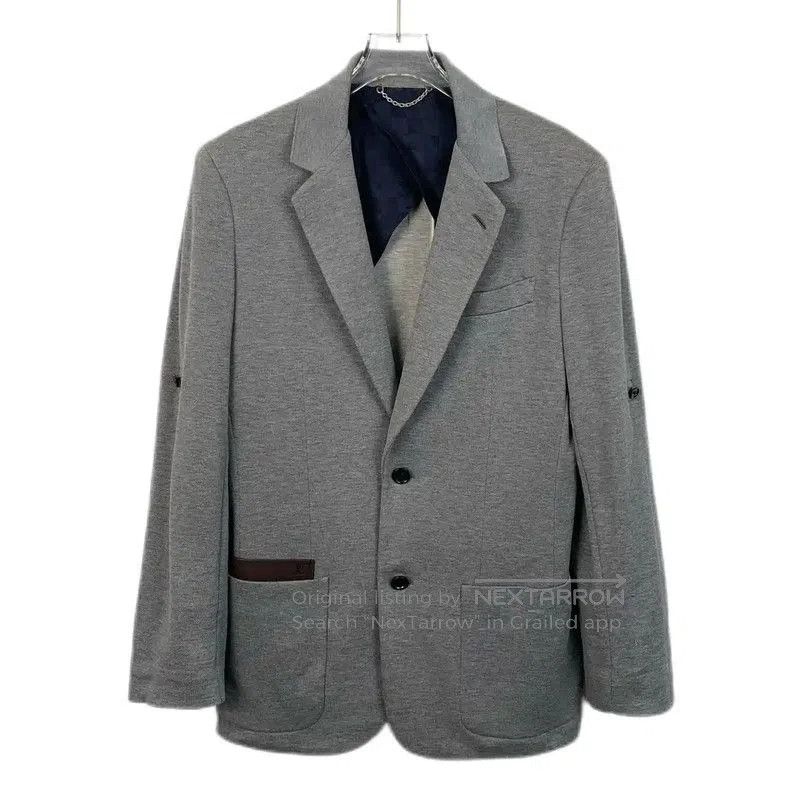 Louis Vuitton Louis Vuitton Gray Cotton Men's Jacket . Size US S / EU 44-46 / 1 - 1 Thumbnail