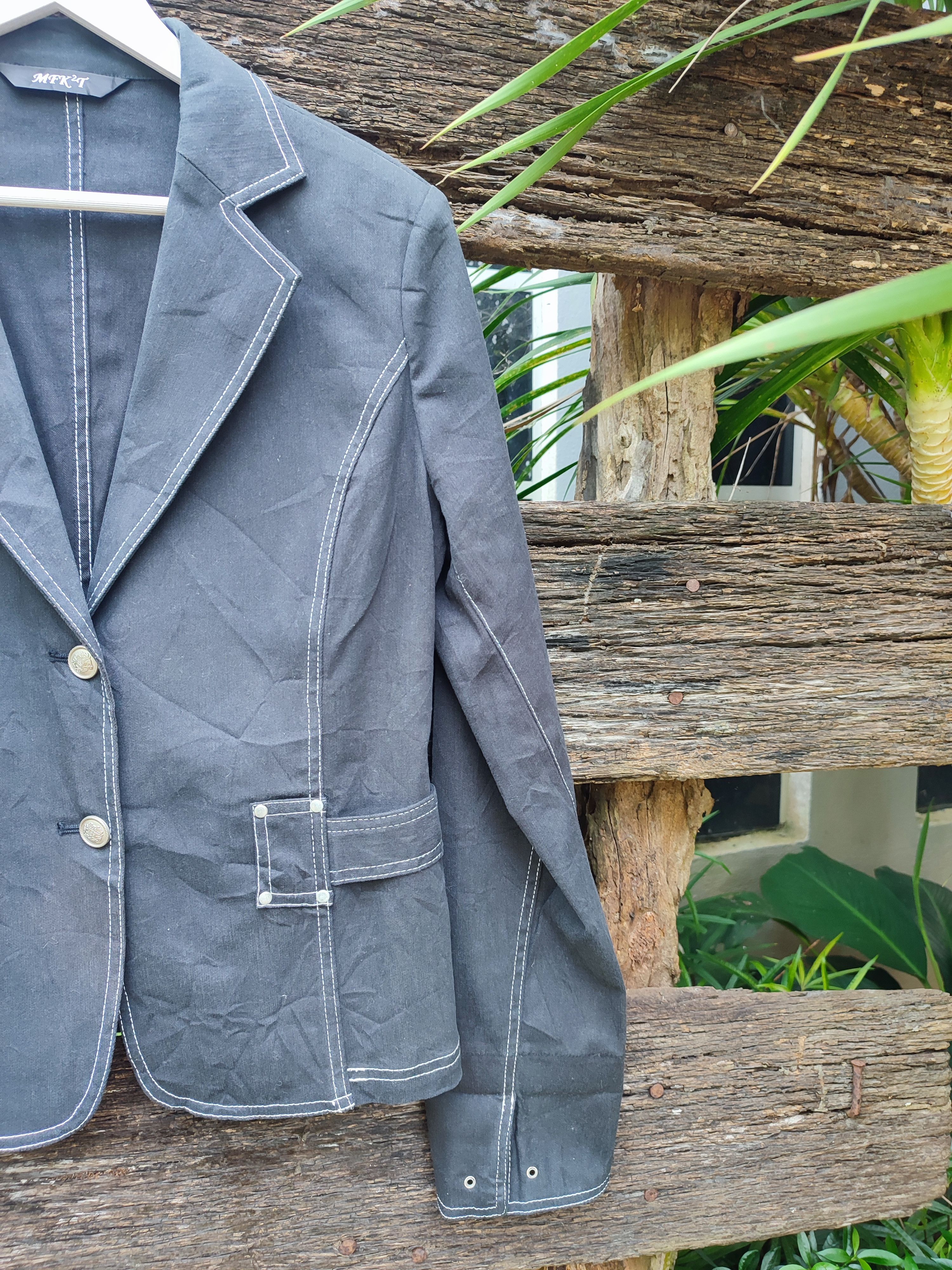 🔥STEAL🔥 Japanese Brand MFK²T Jacket Blazer Style