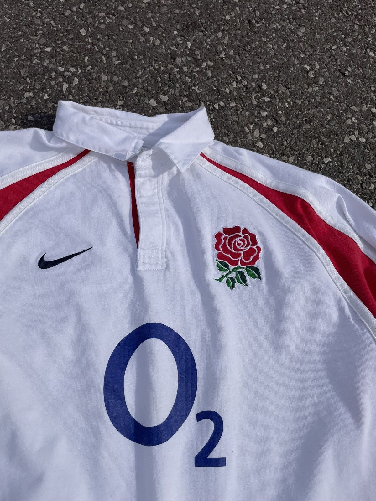 Nike × Vintage Nike Y2K Rugby England Soccer Longsleeve Jersey Size US XXL / EU 58 / 5 - 3 Thumbnail