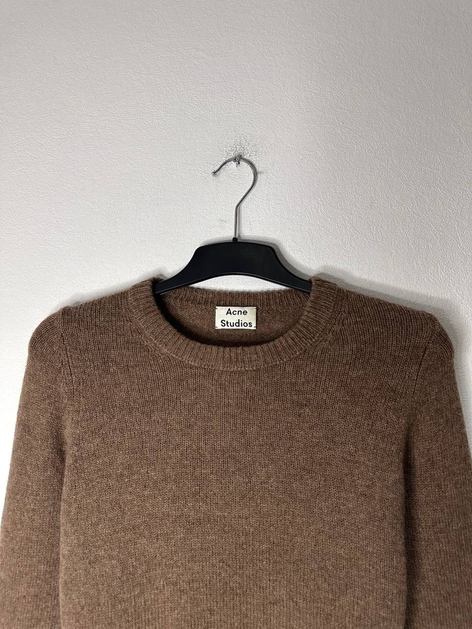 Acne Studios Acne Studios Kai Reverse PAW16 Wool Brown Knit Sweater Size US S / EU 44-46 / 1 - 4 Thumbnail