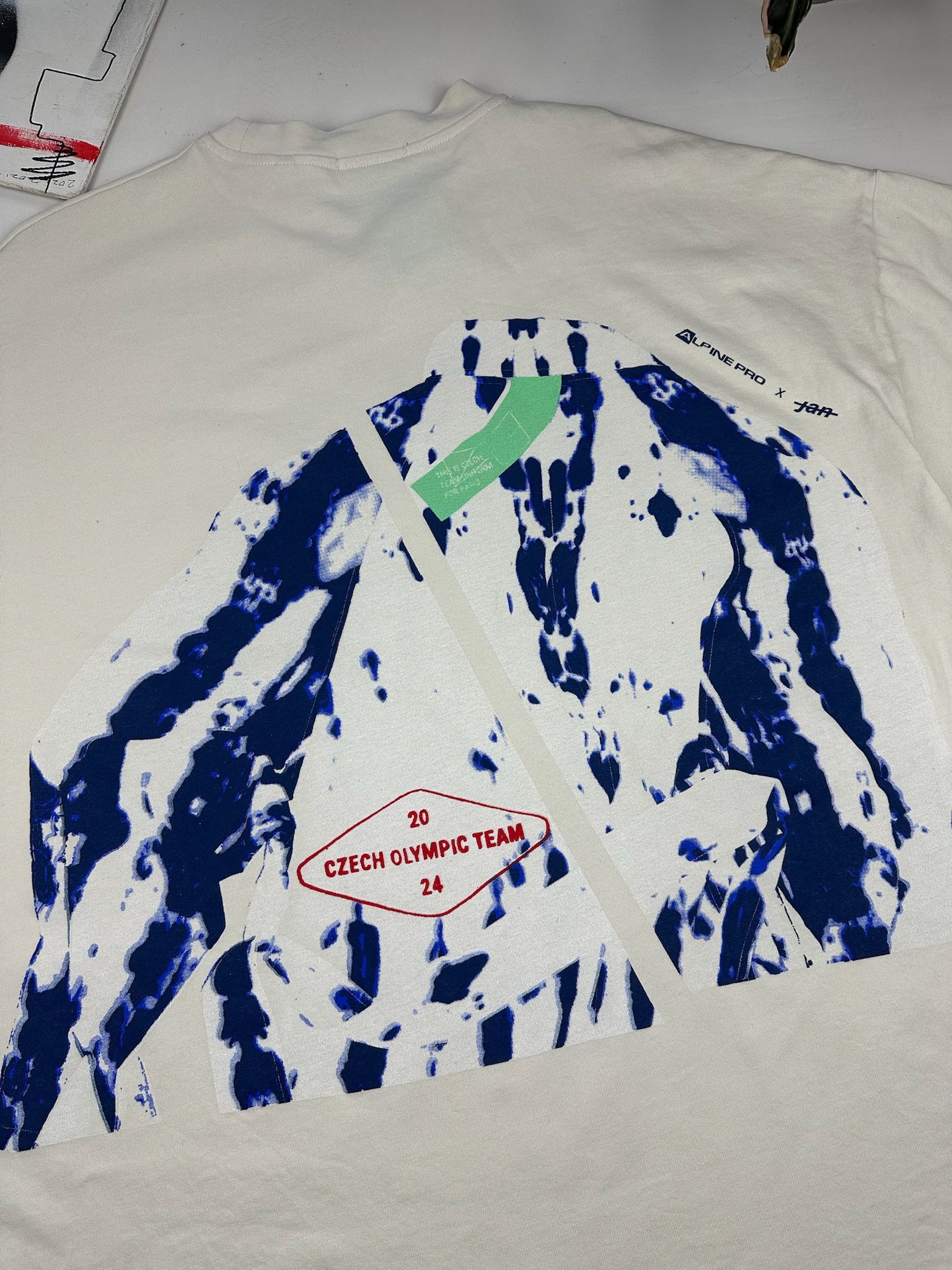 Vintage ART TEE jansociete JAN OLYMPIC Edition alpine pro acid print Size US L / EU 52-54 / 3 - 6 Thumbnail