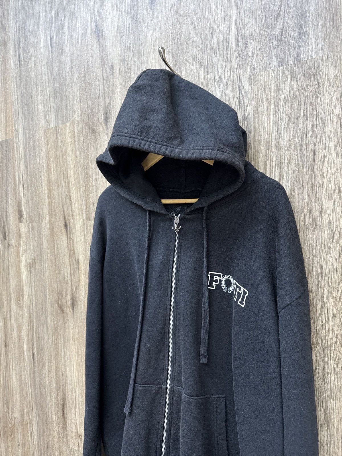 Chrome Hearts Chrome Hearts Foti Zip Up Hoodie Size US L / EU 52-54 / 3 - 3 Thumbnail
