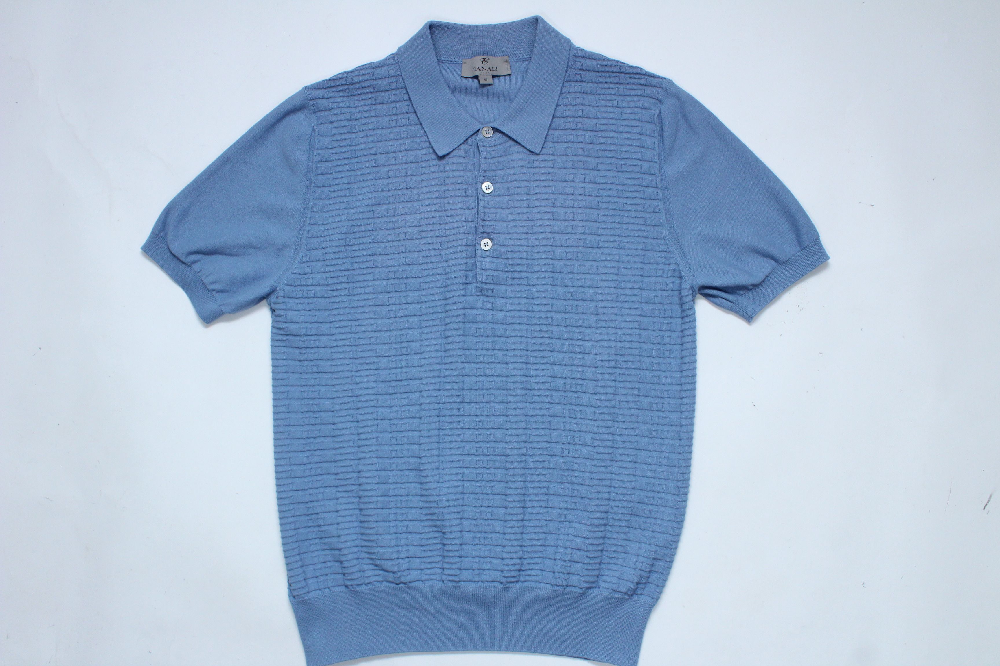 Canali Canali Polo Size 46 Made In Italy Authentic Size US S / EU 44-46 / 1 - 3 Thumbnail