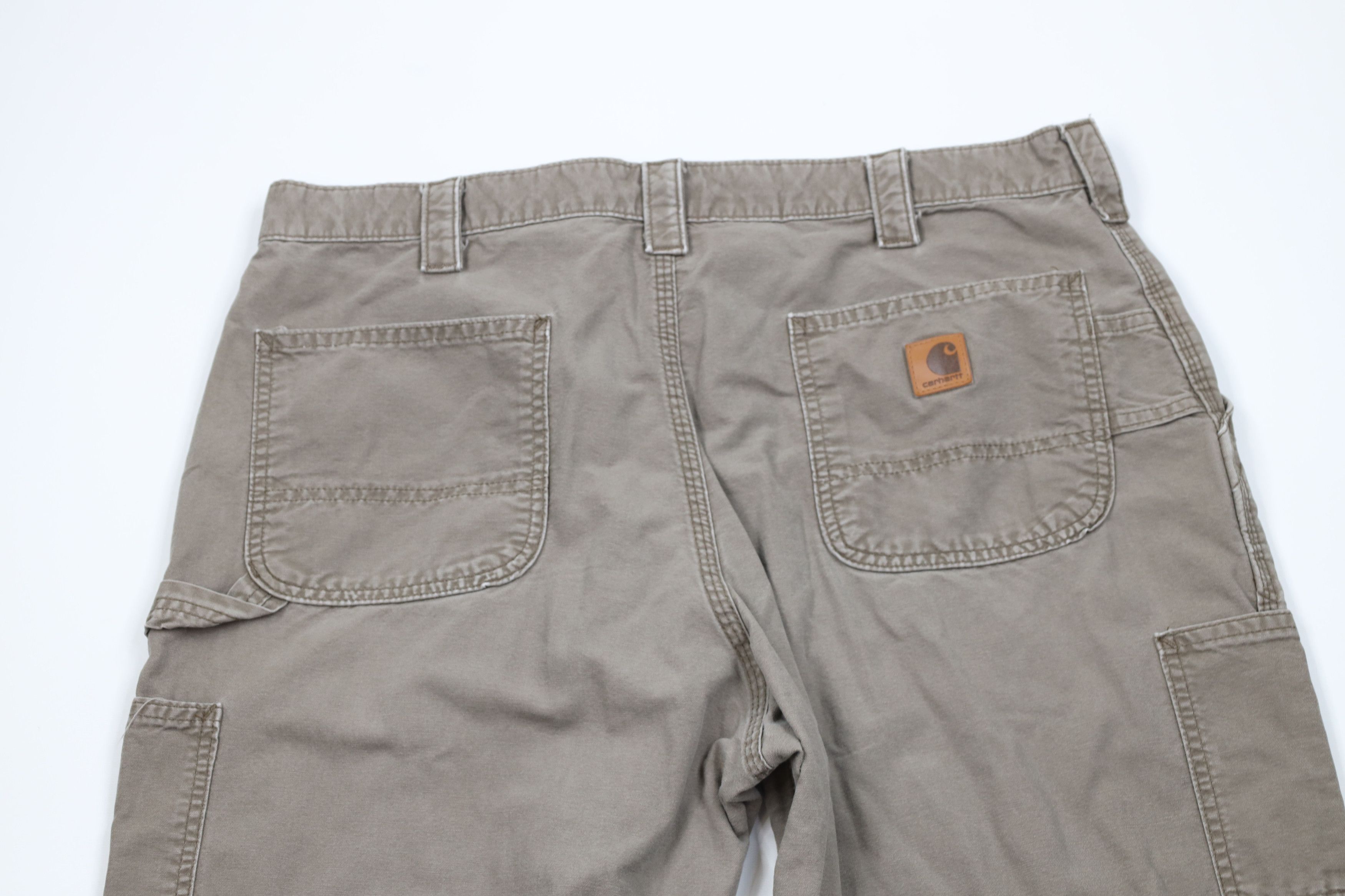 Carhartt Vintage Carhartt Dungaree Fit Wide Leg Pants Light Brown Size US 40 / EU 56 - 11 Thumbnail