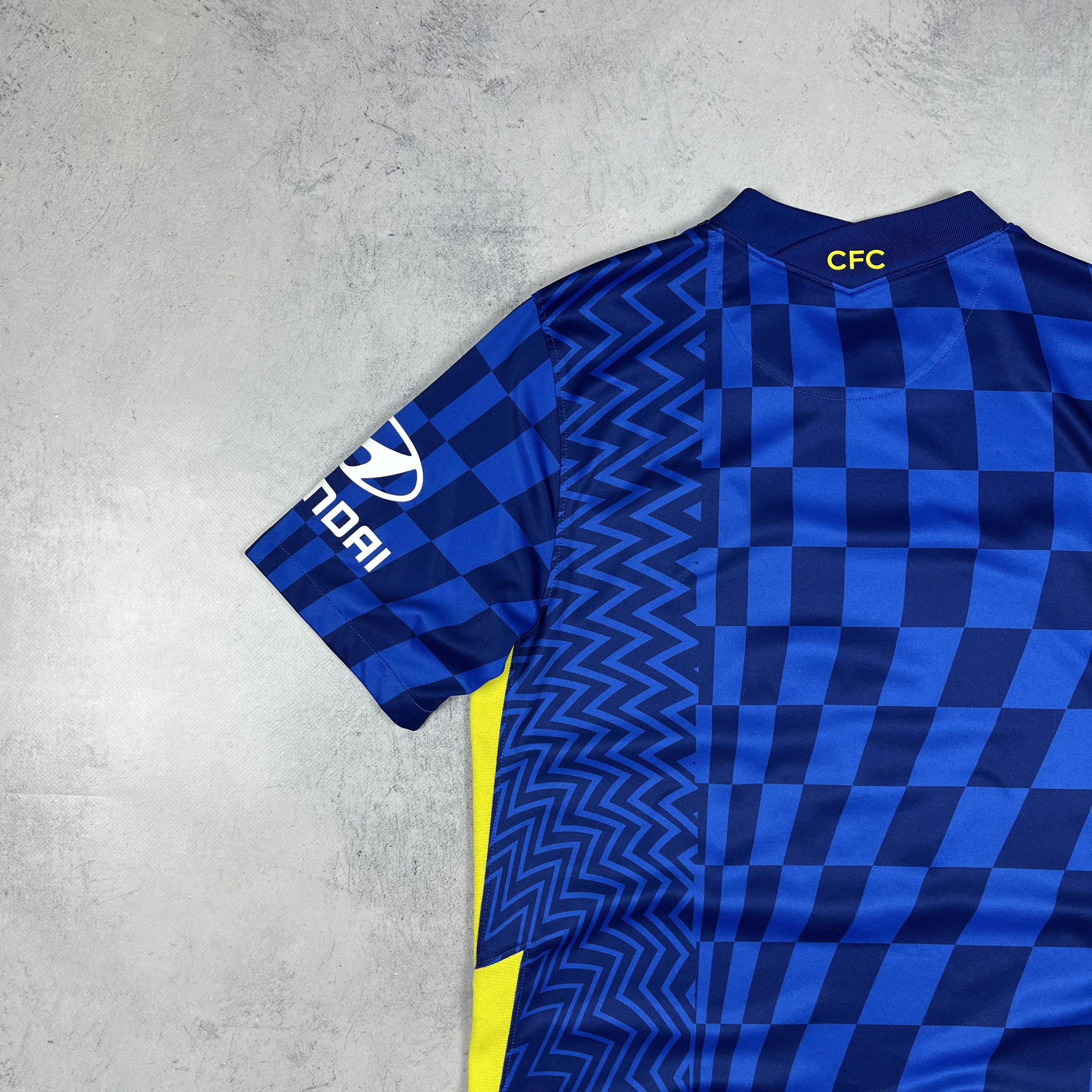 Nike FC Chelsea Nike Home Kit Soccer Jersey Shirt 2021/2022 Size US S / EU 44-46 / 1 - 16 Thumbnail