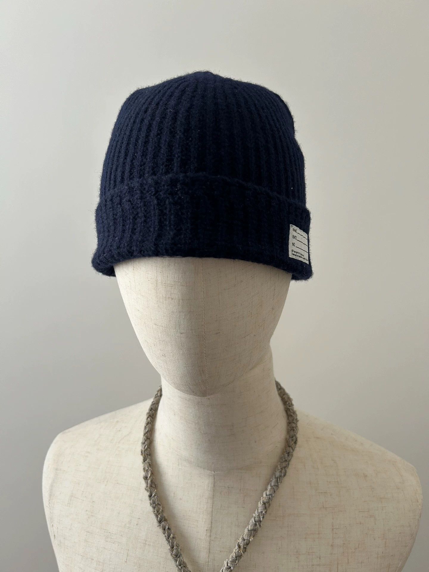 Visvim Visvim F.I.L thread dark indigo wool cap Size ONE SIZE - 1 Thumbnail