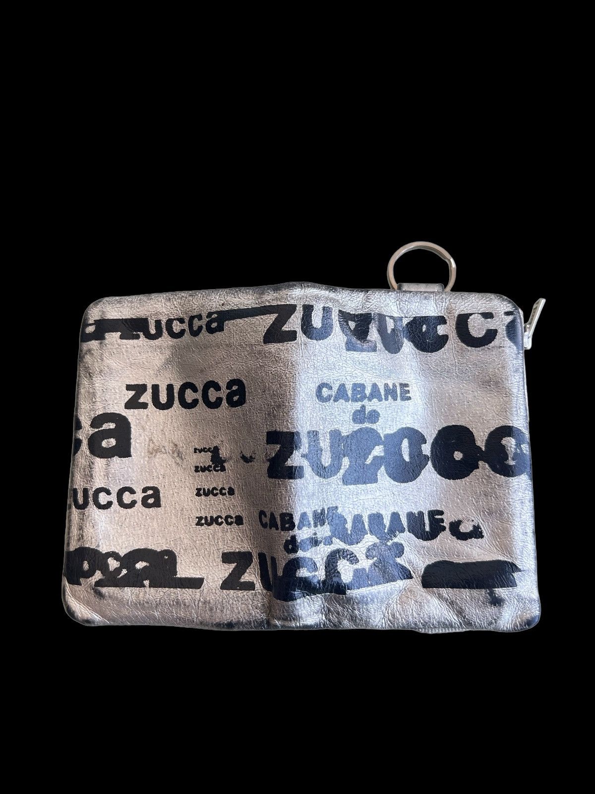 CABANE de ZUCCa Cabane de Zucca Monogram Logo Post Punk Detachable Wallets Size ONE SIZE - 4 Thumbnail