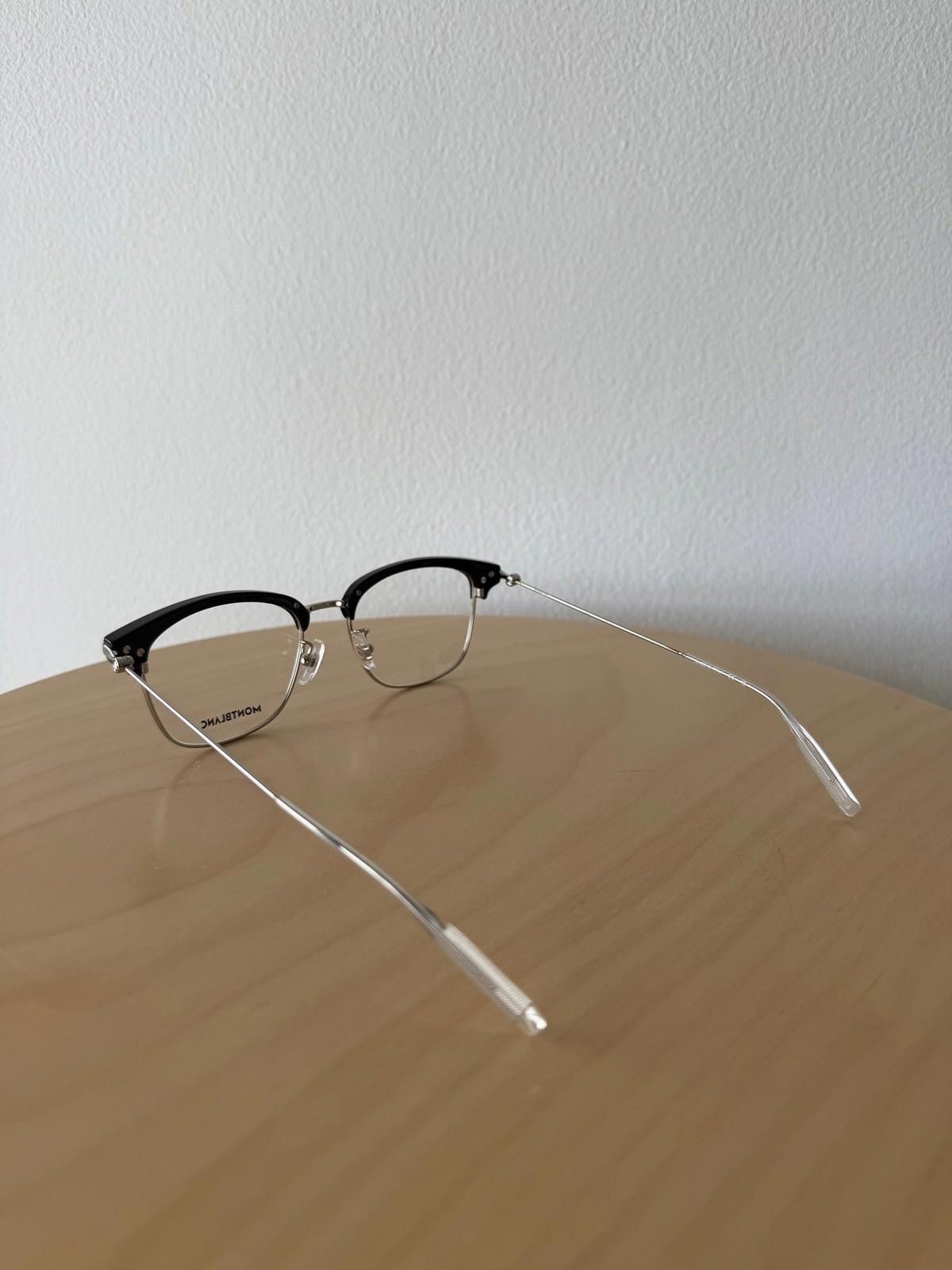 Montblanc New montblanc optical glasses frames eyeglasses MB0141OK 001 Size ONE SIZE - 5 Thumbnail