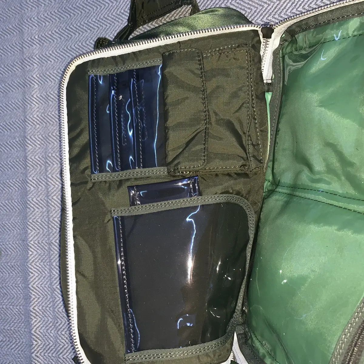 Ovadia & Sons Ovadia & Sons Porter Drop Military Inspired Bag Size ONE SIZE - 3 Thumbnail