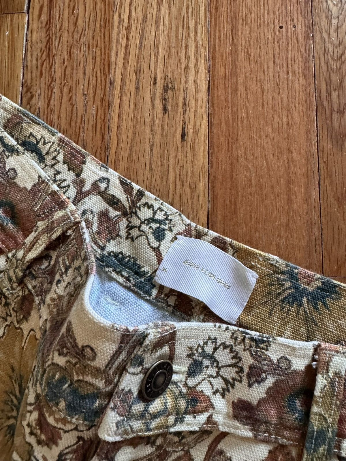 Aime Leon Dore Flower Print Carpenter Denim Size US 32 / EU 48 - 3 Thumbnail