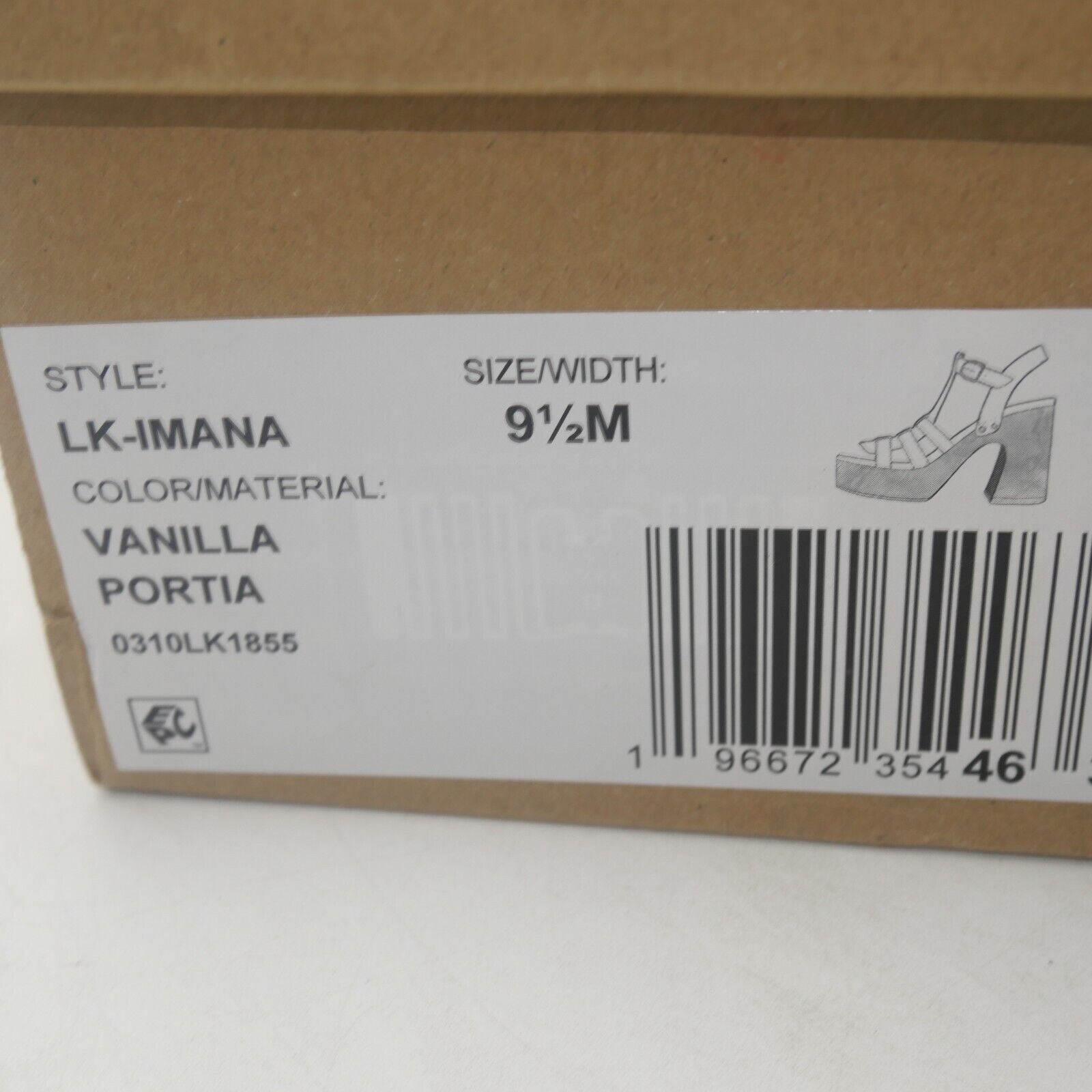 Lucky Brand NEW Lucky Brand Imana Leather Ankle Strap Sandals Heels Size US 9.5 / IT 39.5 - 8 Thumbnail
