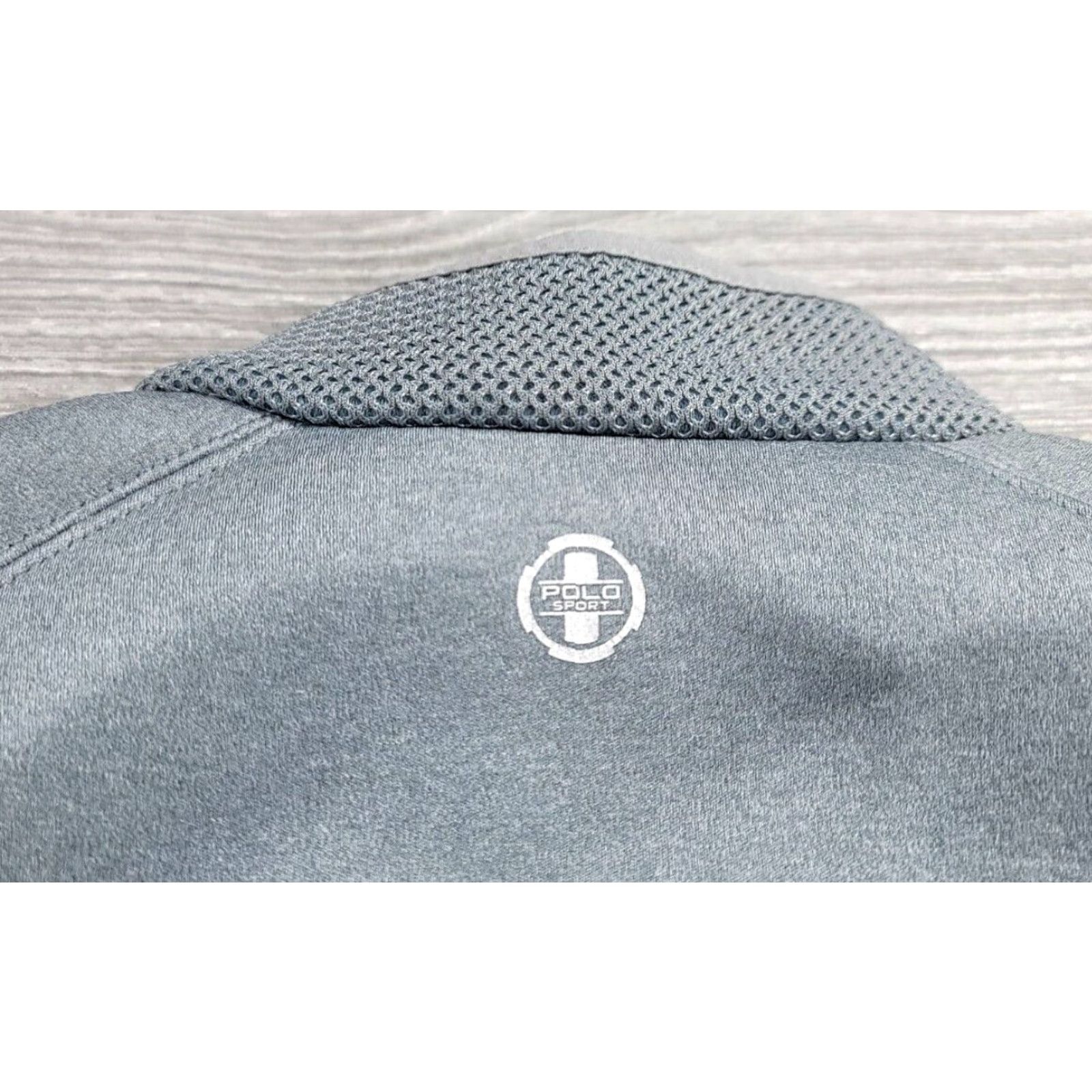 Vintage Polo Sport Jacket XS Women Gray Full Zip Stretch Long Sleeve Pockets Embroidered Logo Size XS / US 0-2 / IT 36-38 - 5 Thumbnail