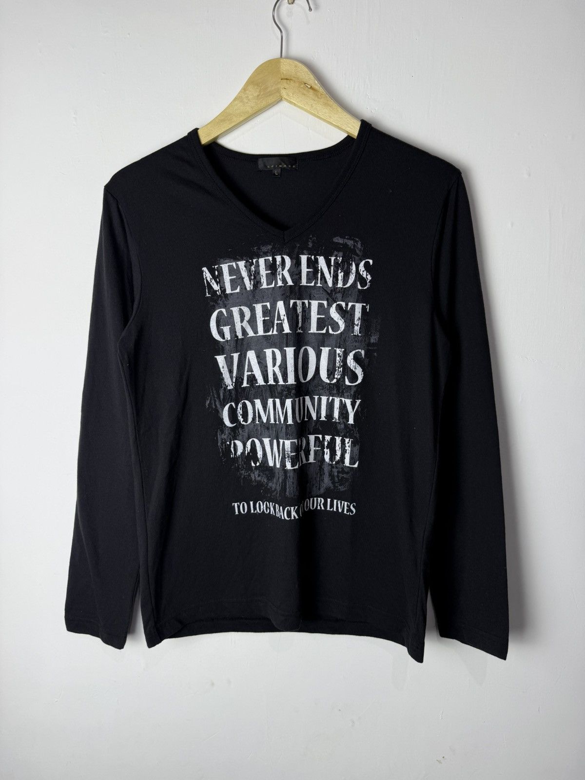 20471120 Spinash poem japanese v-neck style Size US M / EU 48-50 / 2 - 1 Thumbnail