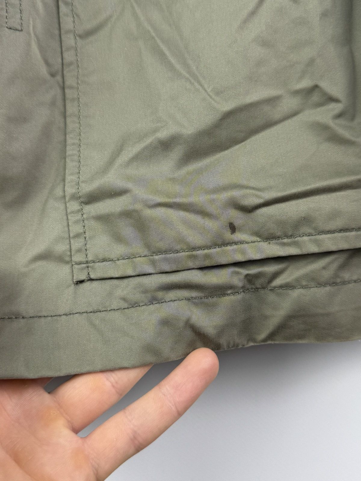 Burberry Vintage 00s Burberry Nova Check Zipper Military Jacket Size US M / EU 48-50 / 2 - 13 Thumbnail