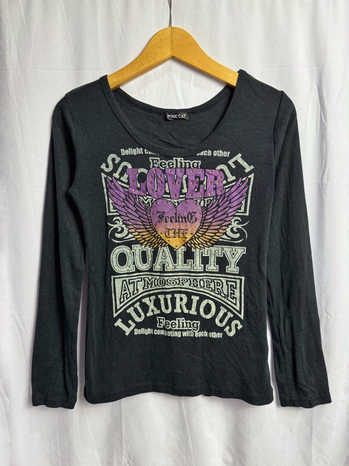 Hysteric Glamour × If Six Was Nine × Japanese Brand Gothic Style Lover Wings Long Sleeve Size US S / EU 44-46 / 1 - 1 Thumbnail