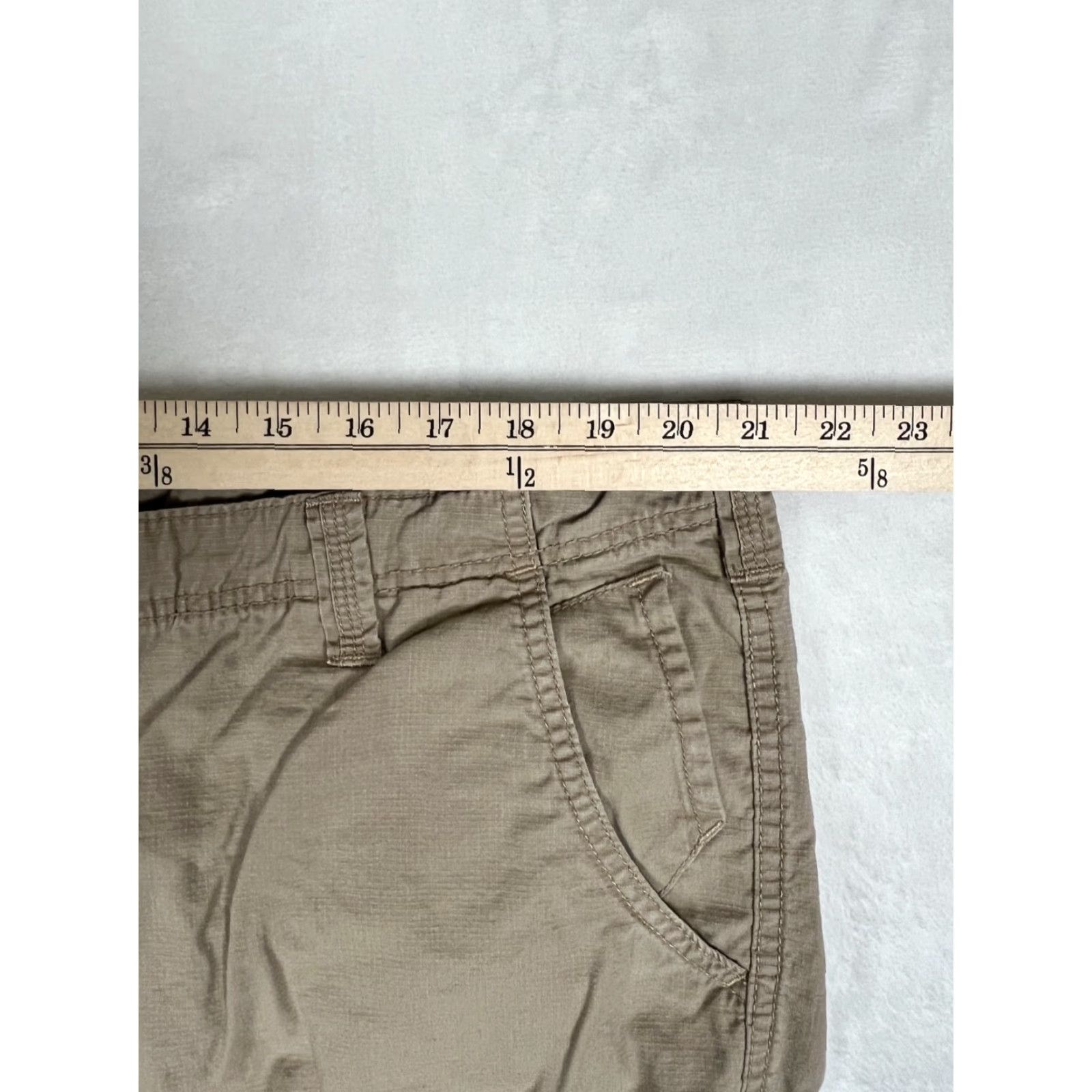 Lee Lee Cargo Ripstop Shorts Mens 42 Brown Khaki Cargo Pocket Cotton Lee Regular Size US 42 / EU 58 - 5 Thumbnail