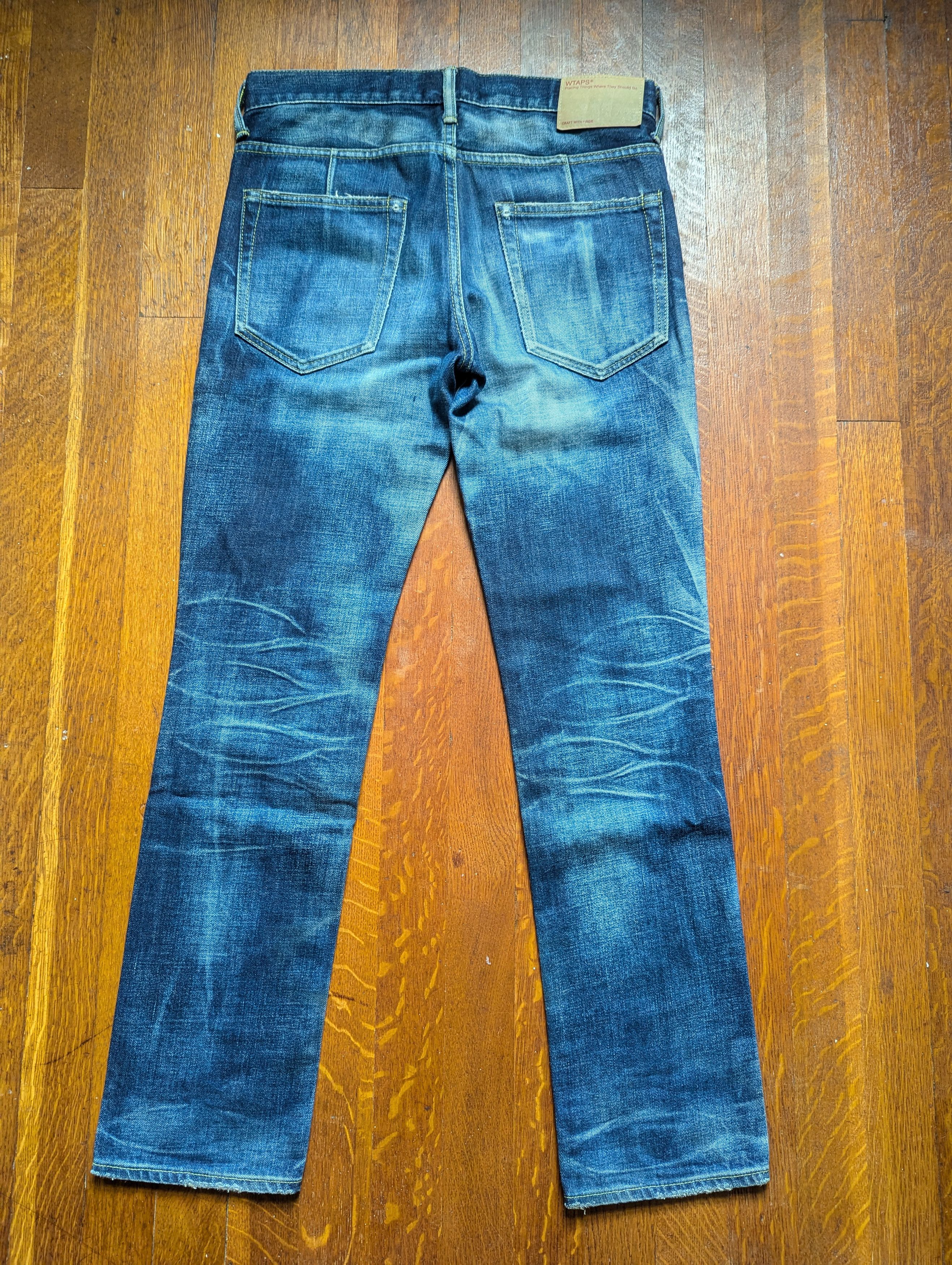 Wtaps Wtaps Distressed Denim Size US 32 / EU 48 - 2 Thumbnail
