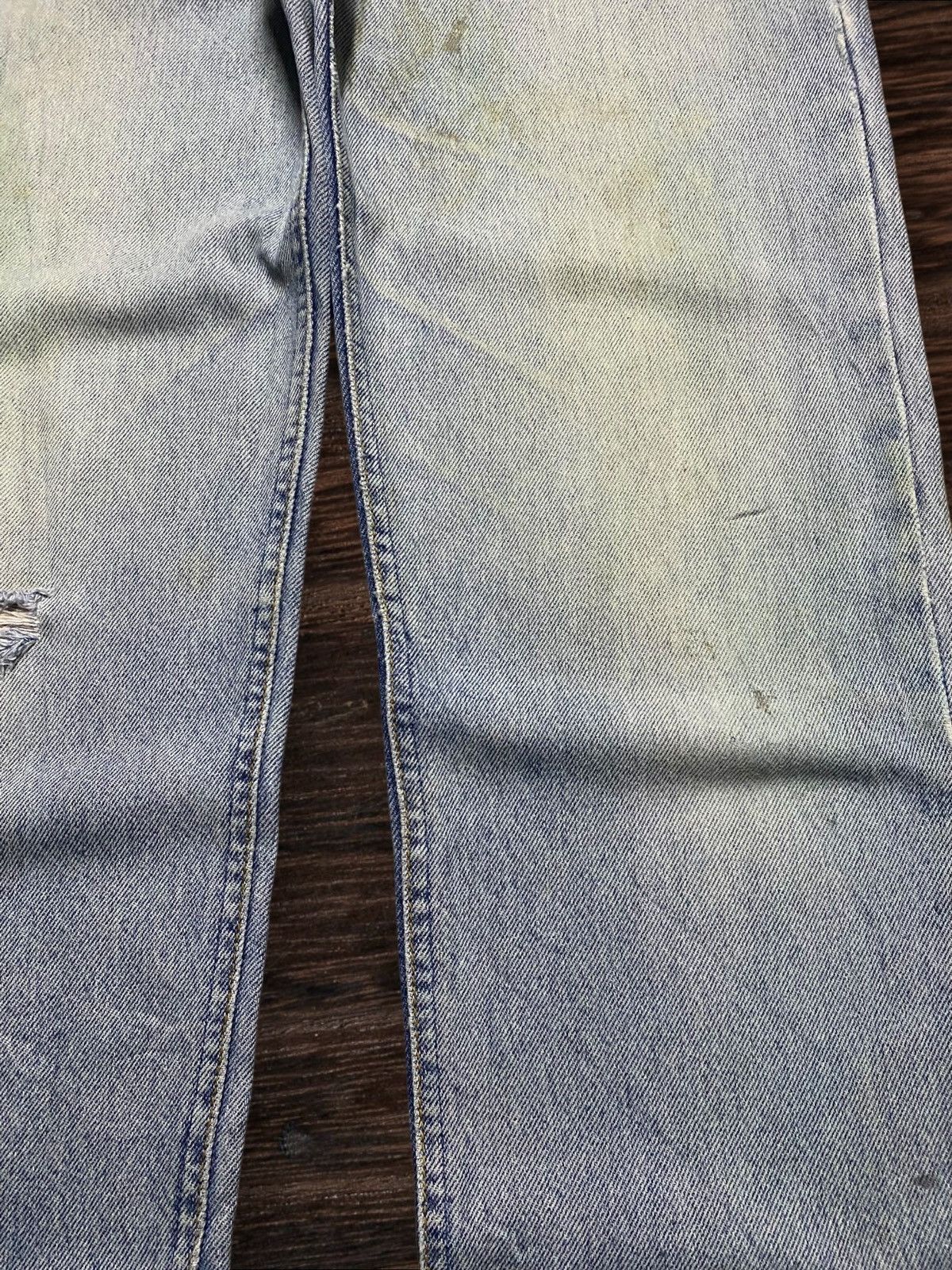 Lee Vintage Lee Rough Riders Horse Button Western Cowboy Jeans Size US 30 / EU 46 - 9 Thumbnail