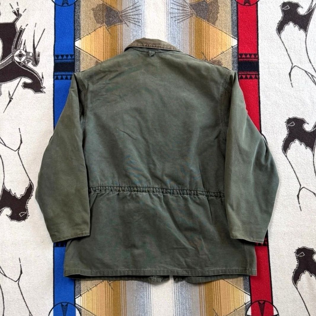 Carhartt VINTAGE Carhartt Jacket XL Green Chore Workwear Duster Style Plaid Lined 90s Mens Size US XL / EU 56 / 4 - 3 Thumbnail