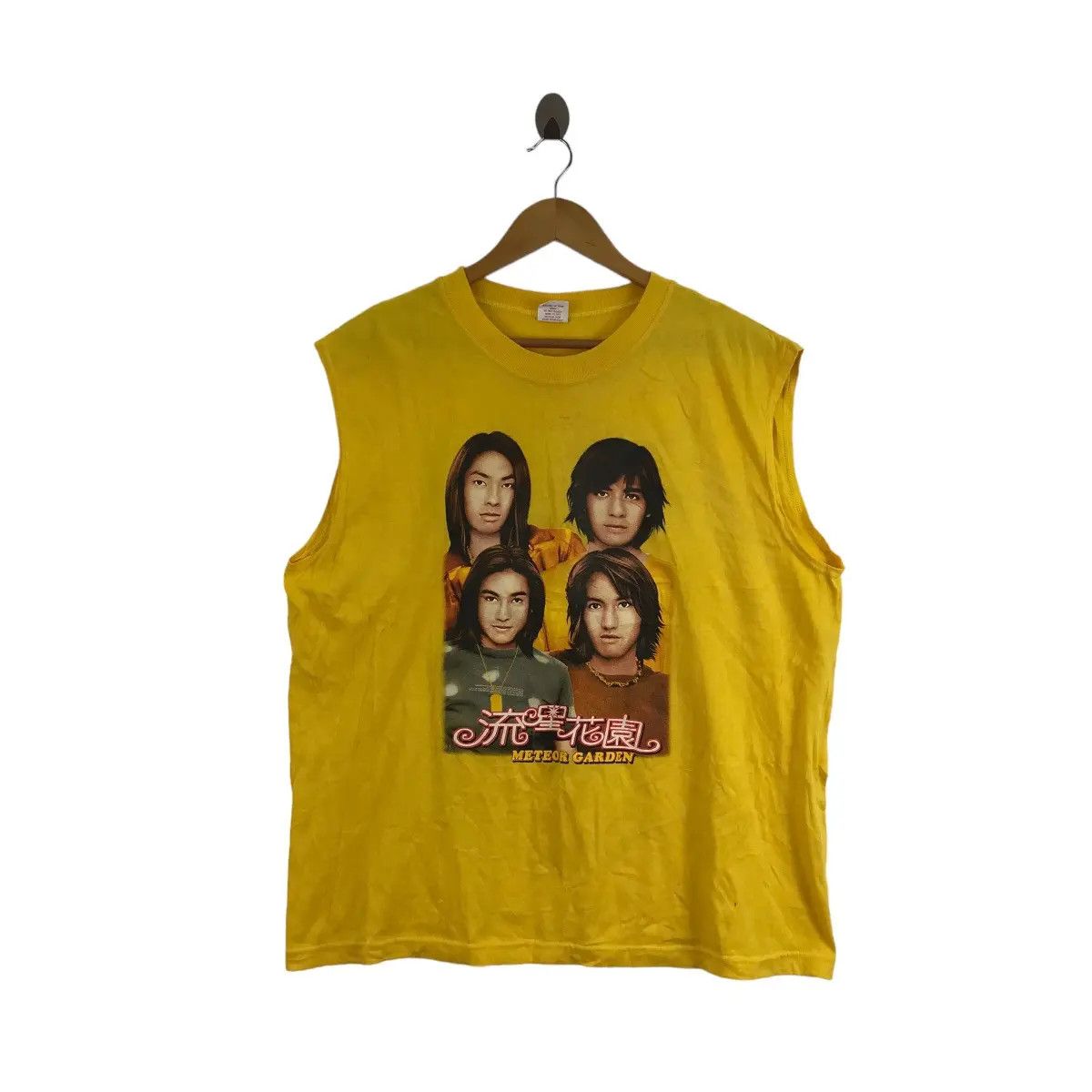 Band Tees Vtg METEOR GARDEN F4 Boys Over Flowers Manga Tank Top Size L / US 10 / IT 46 - 1 Thumbnail