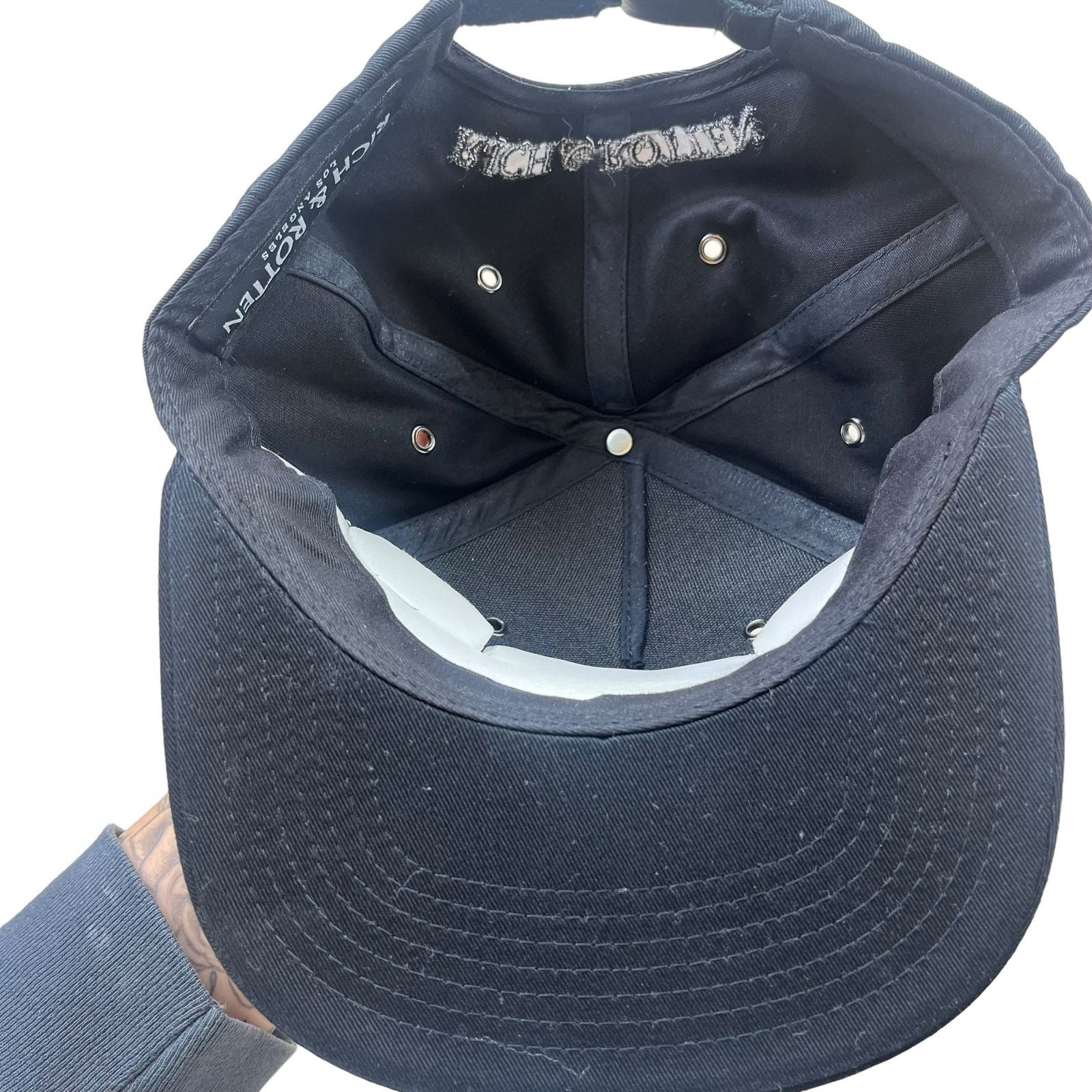 Diamond Supply Co. Rich & Rotten Black Hat Size ONE SIZE - 3 Thumbnail