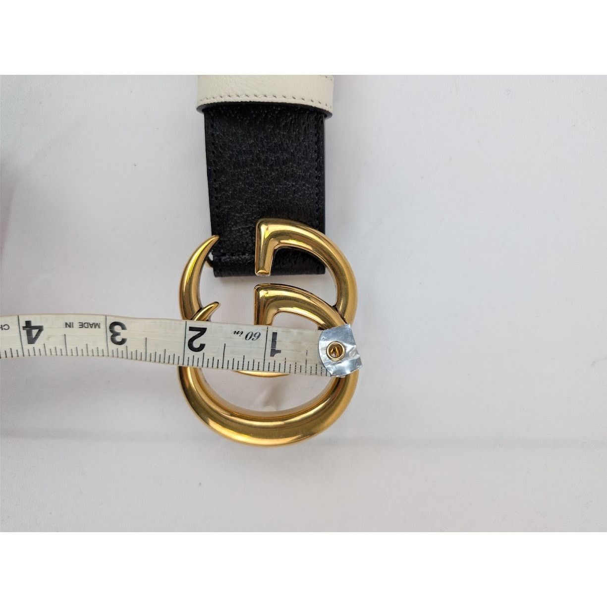 Adidas × Gucci o1rshd1 Size: 75 / M Belt W.40 GG Mar in Black Size 30 - 10 Thumbnail