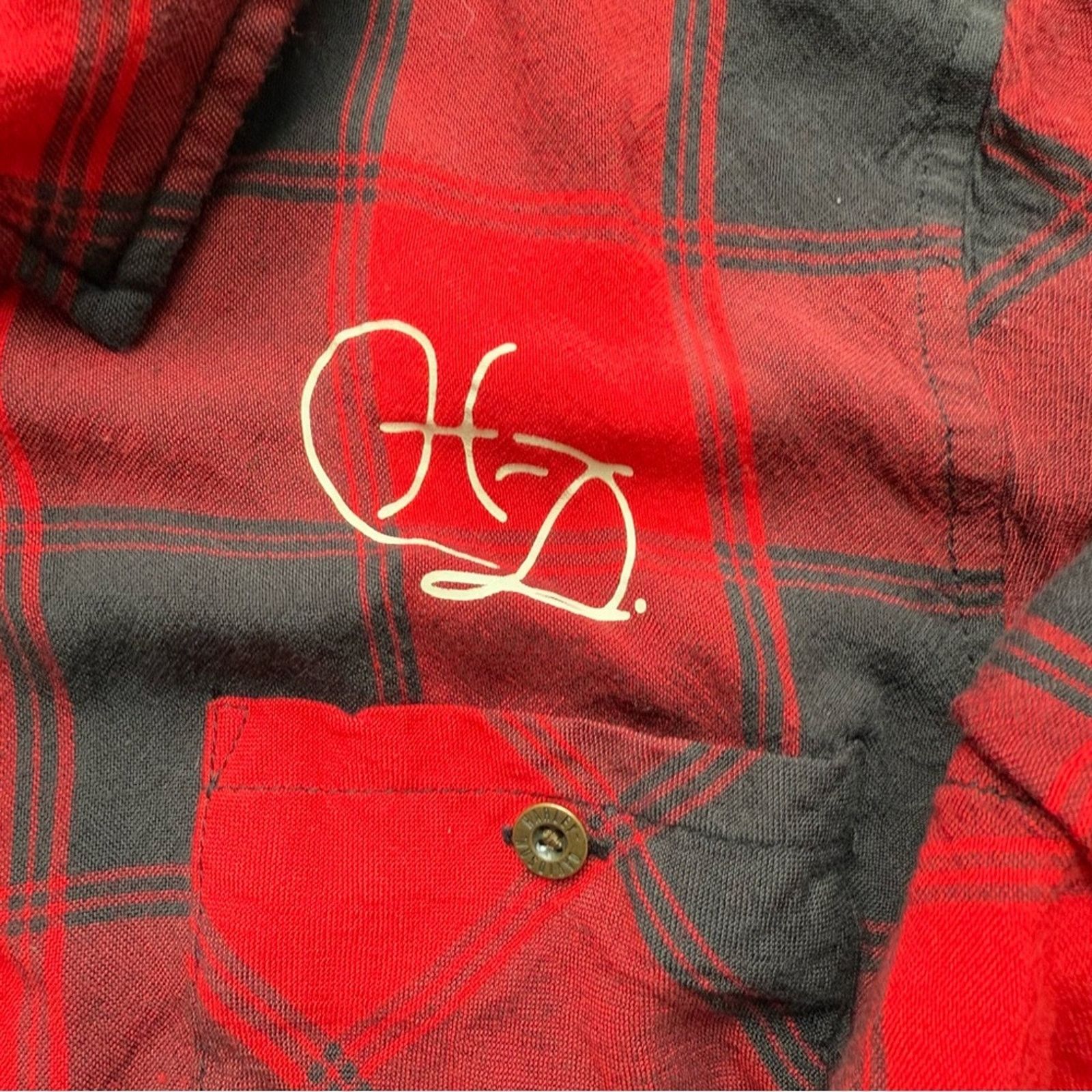 Harley Davidson HARLEY-DAVIDSON WORLD FAMOUS PLAID WOMEN'S SHIRT M Size M / US 6-8 / IT 42-44 - 6 Thumbnail