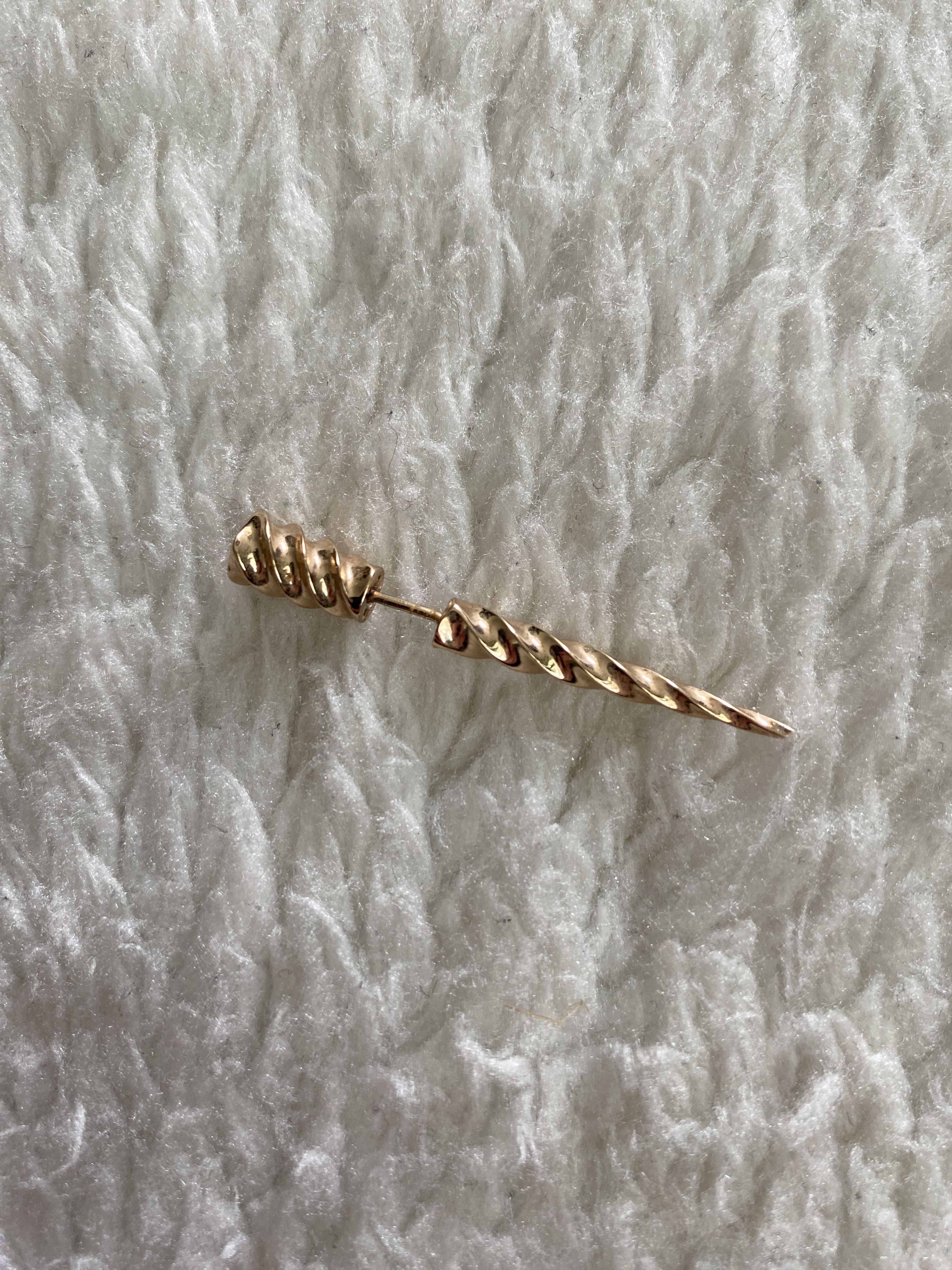 Other Unicorn Horn Single Earring – 18K Gold-Plated Size ONE SIZE - 7 Thumbnail