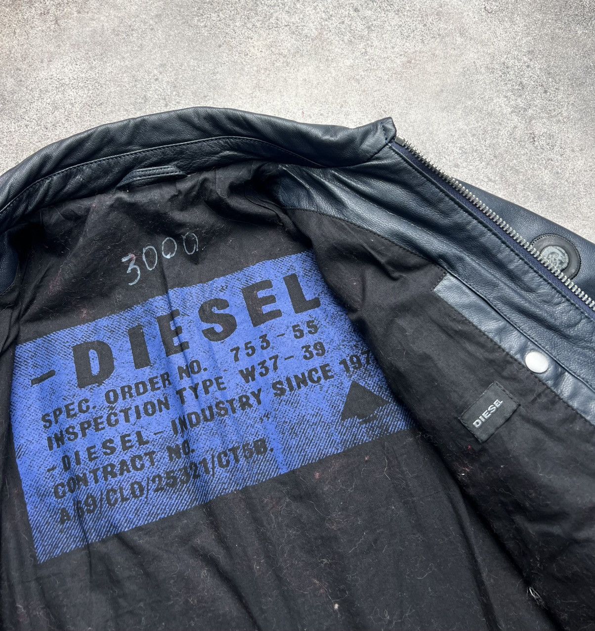 Diesel Diesel streetwear leather jacket Size US S / EU 44-46 / 1 - 6 Thumbnail
