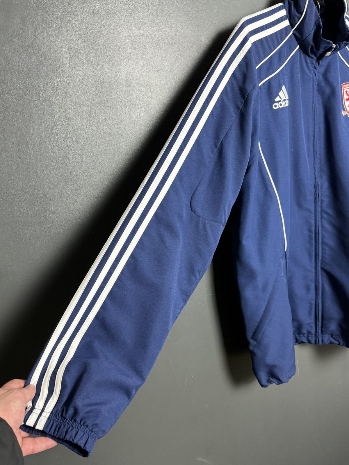 Adidas Middlesbrough Training Football Jacket Size US L / EU 52-54 / 3 - 4 Thumbnail