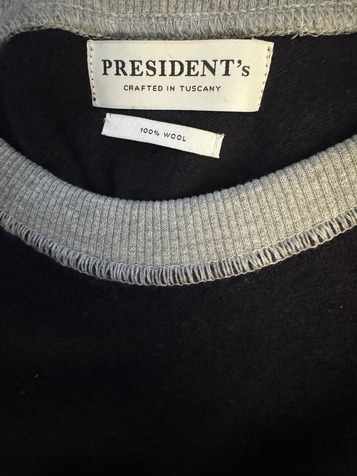 President's President’s wool sweatshirt Size US XL / EU 56 / 4 - 3 Thumbnail